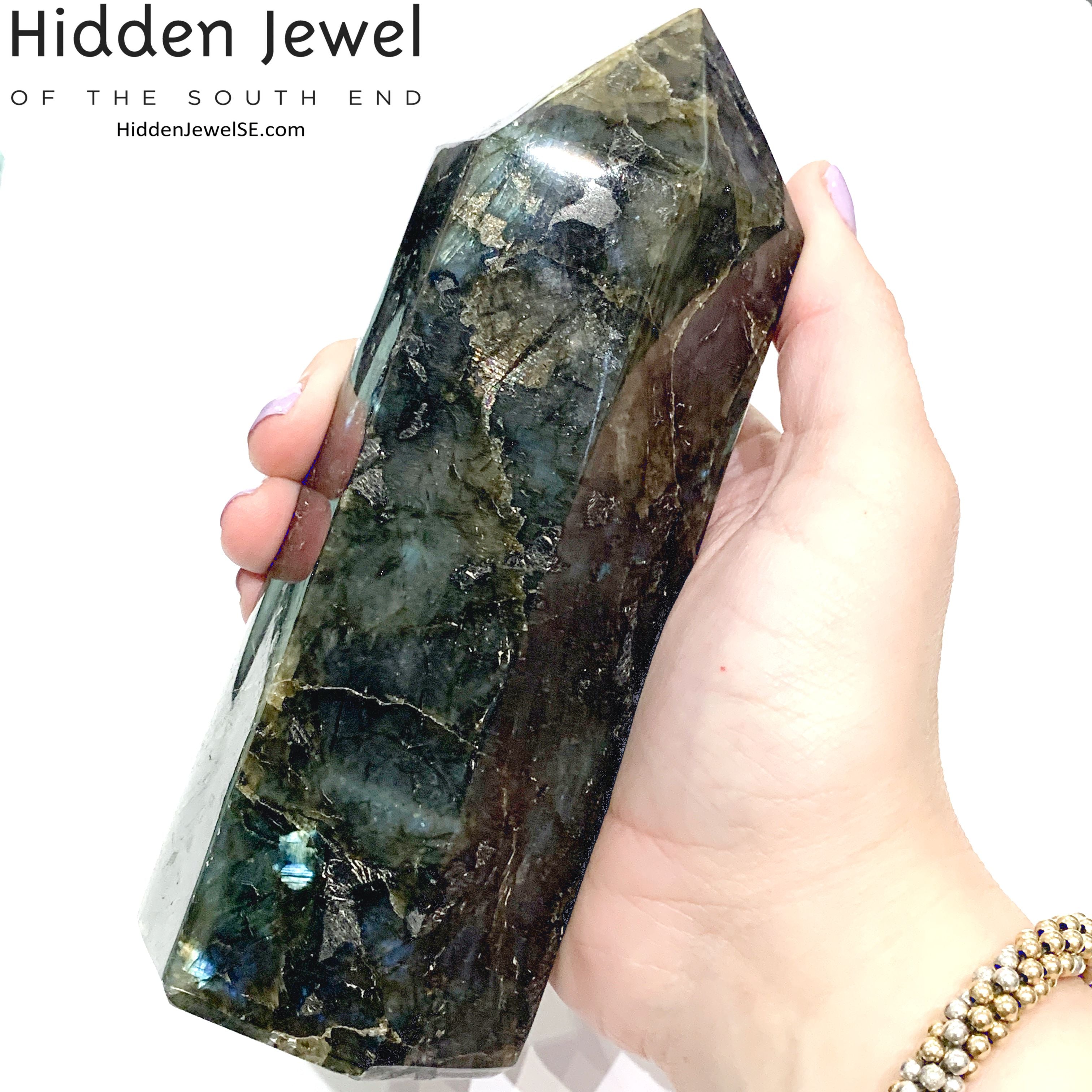 Labradorite Gemstone Tower