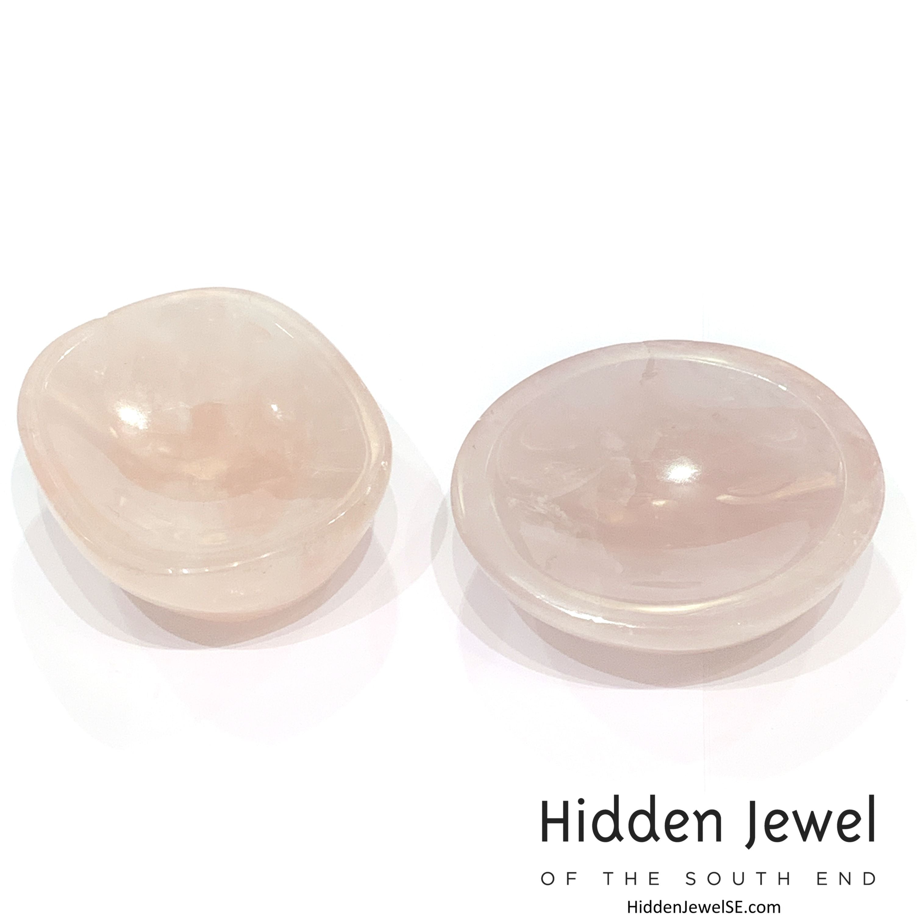 Rose Quartz Gemstone Bowls