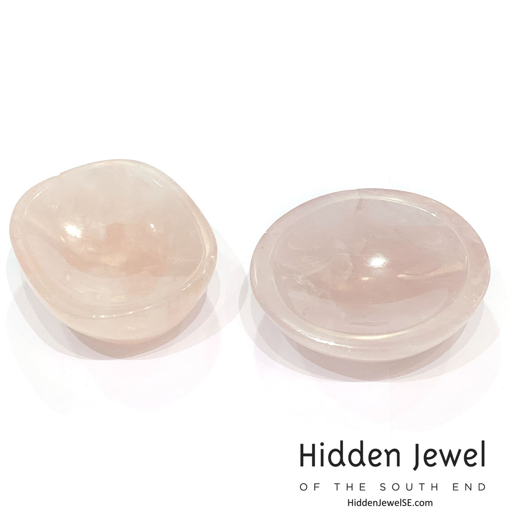 Rose Quartz Gemstone Bowls