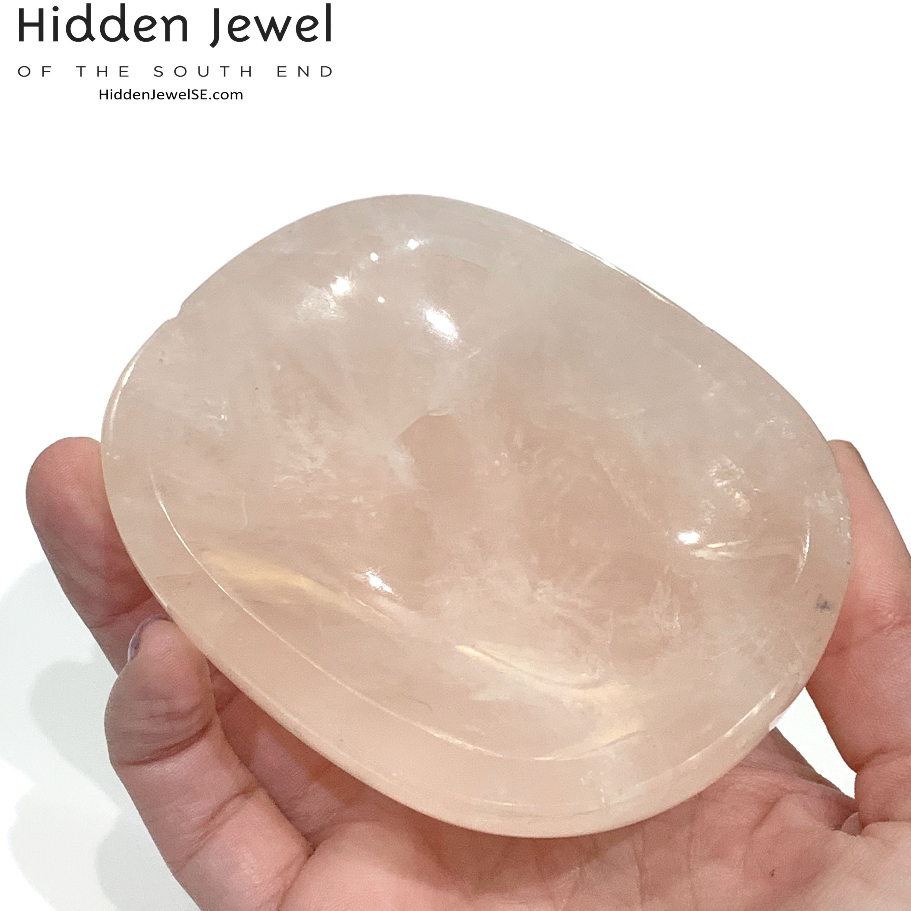 Rose Quartz Gemstone Bowls