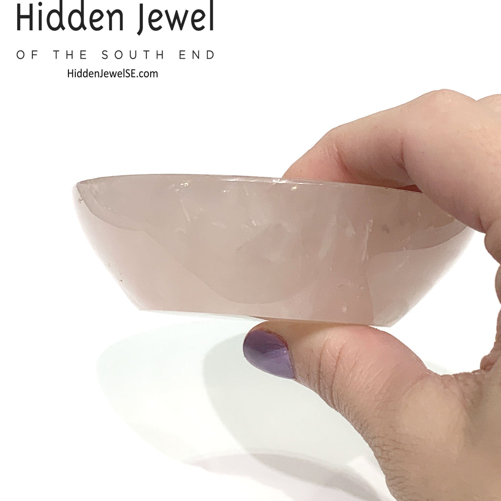 Rose Quartz Gemstone Bowls