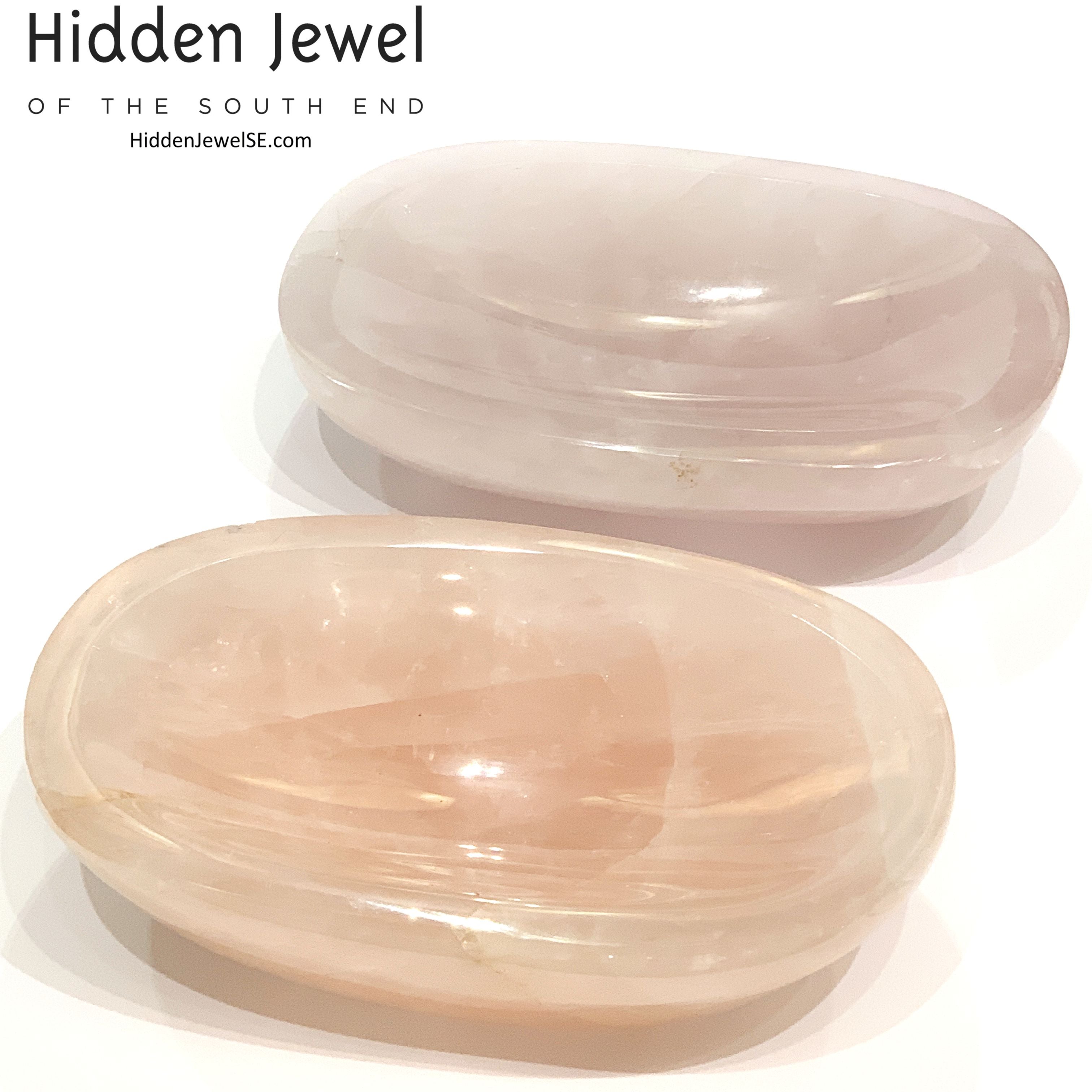 Rose Quartz Gemstone Bowls