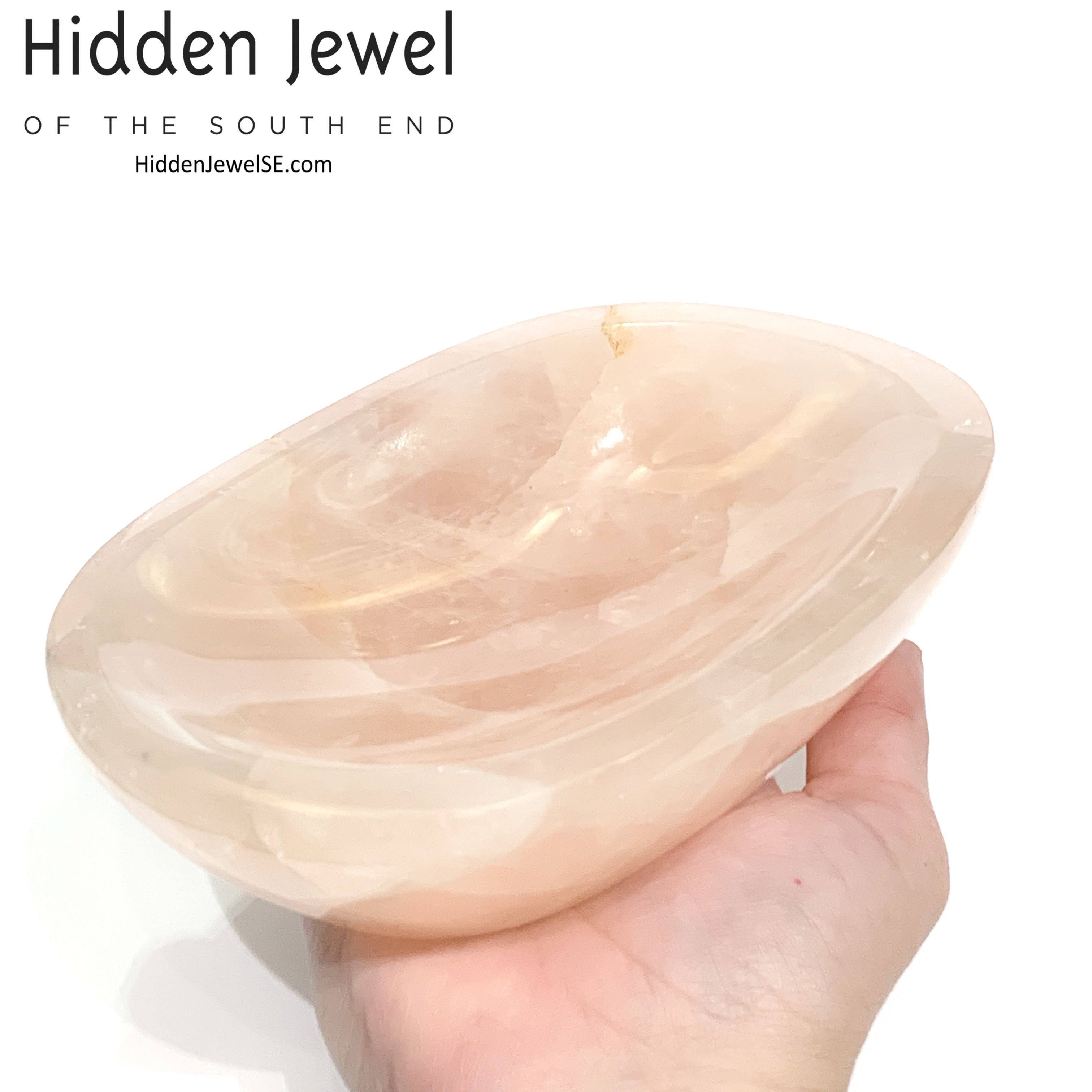 Rose Quartz Gemstone Bowls