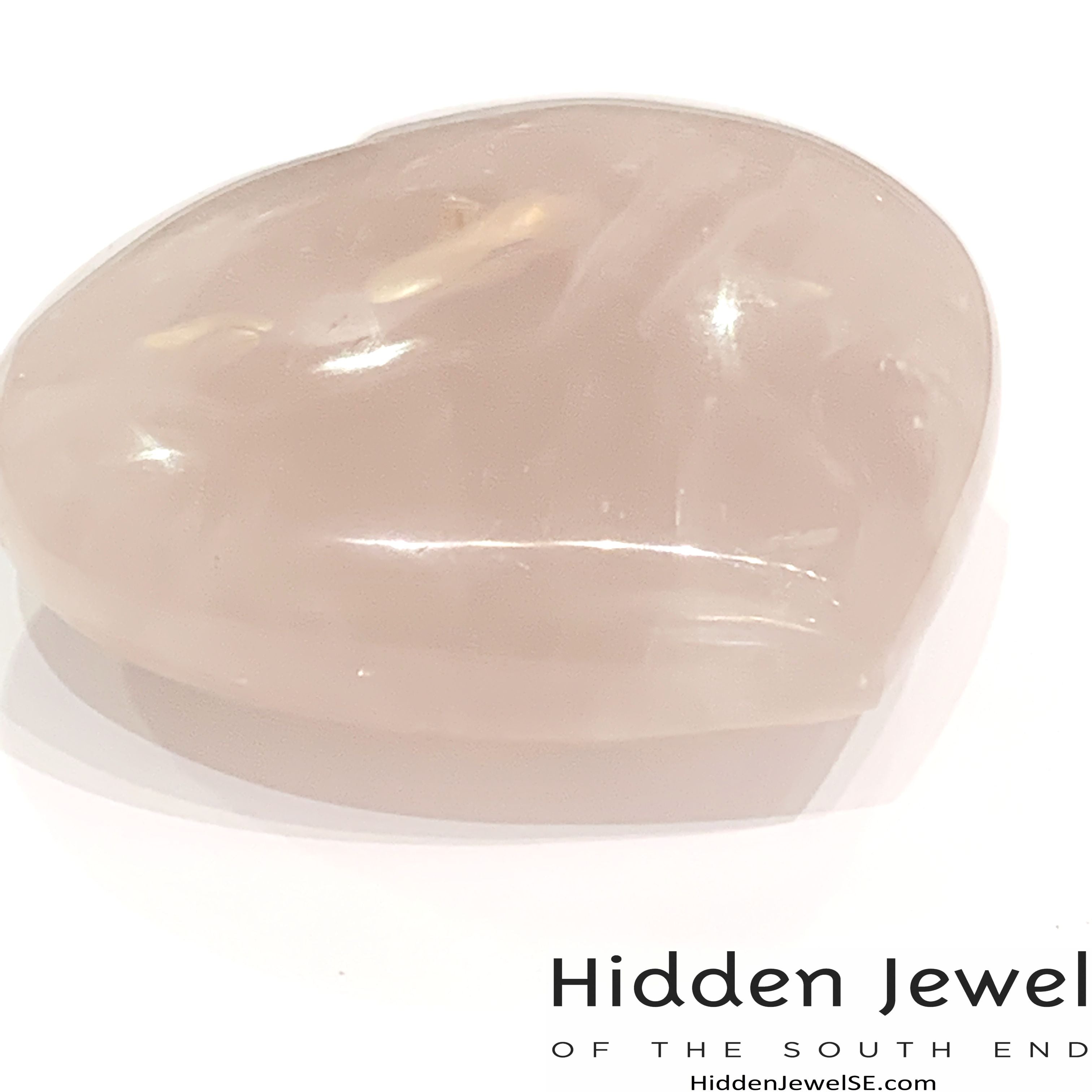 Rose Quartz Gemstone hearts, gemstones