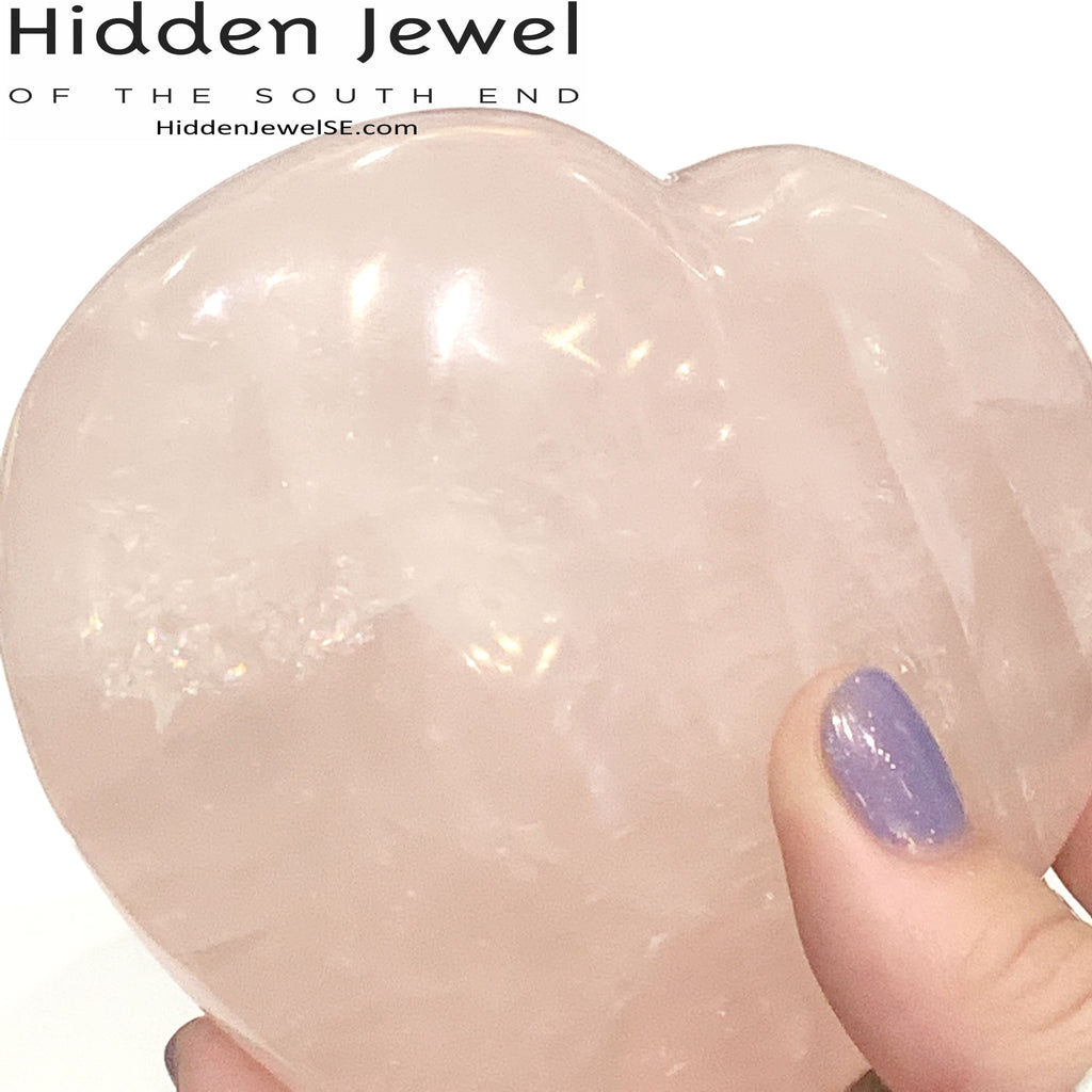 Rose Quartz Heart — Hidden Jewel of the South End