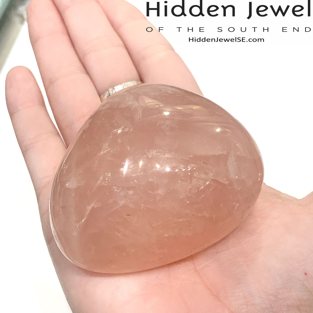 Rose Quartz  Palm Gemstone