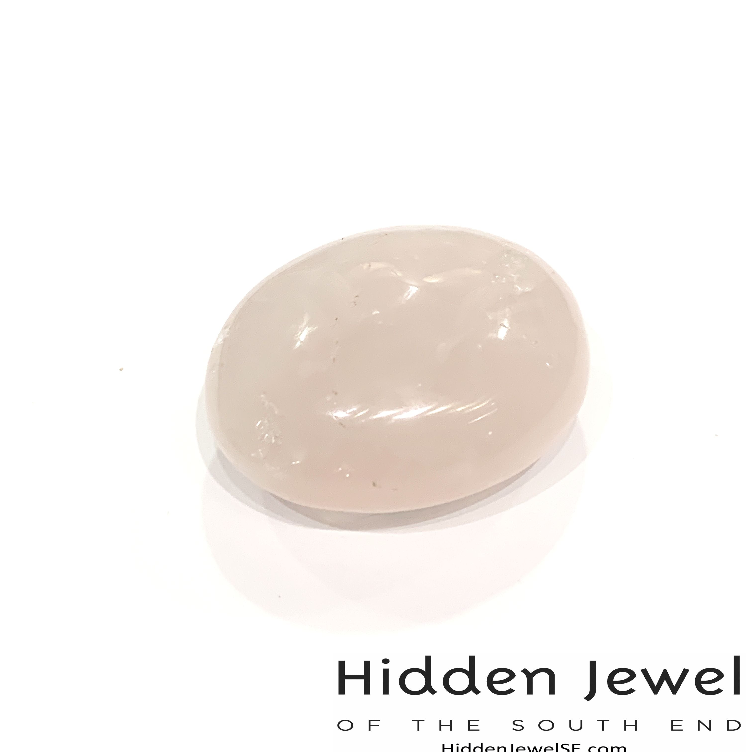 Rose Quartz  Palm Gemstone