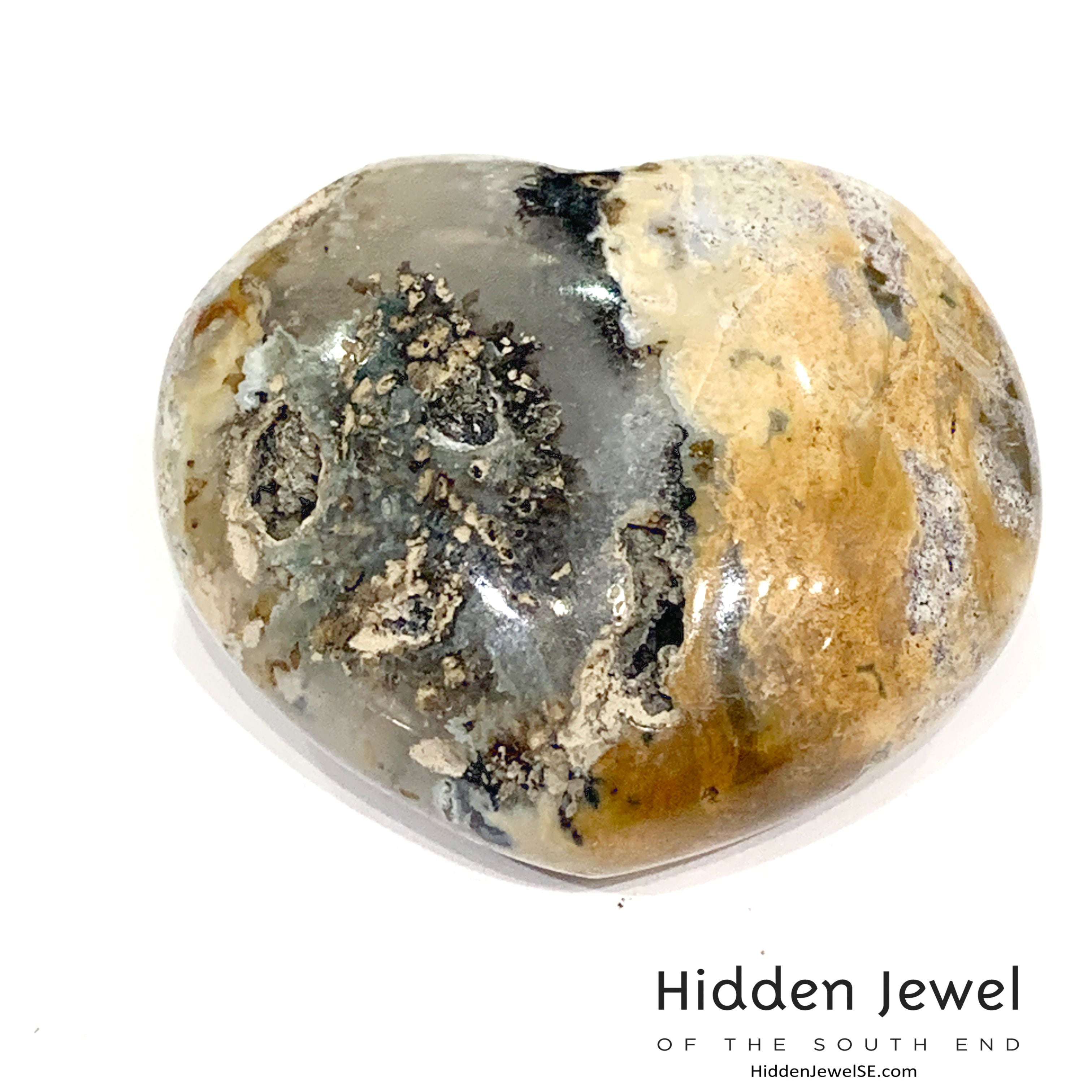 Ocean Jasper Gemstone hearts