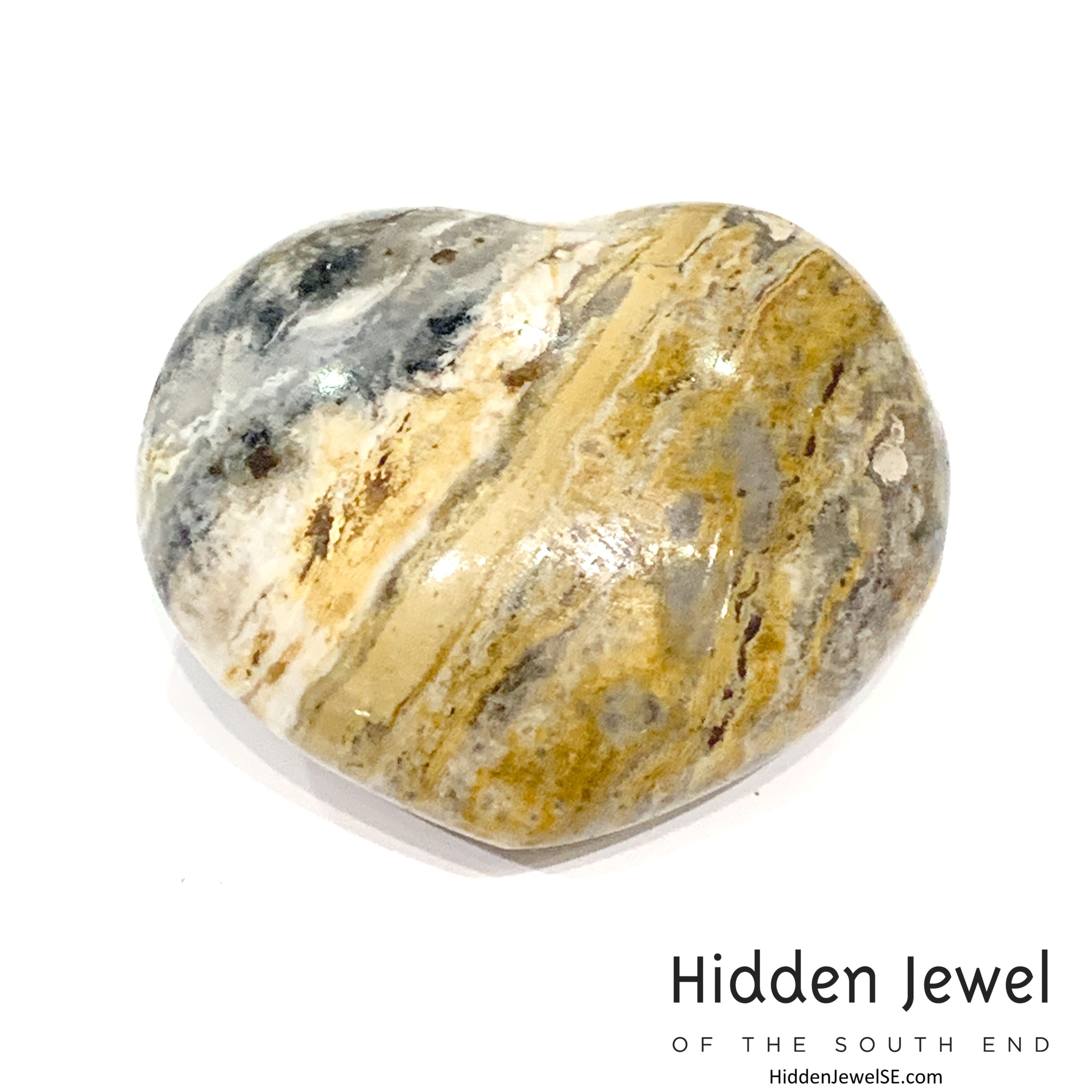 Ocean Jasper Gemstone hearts