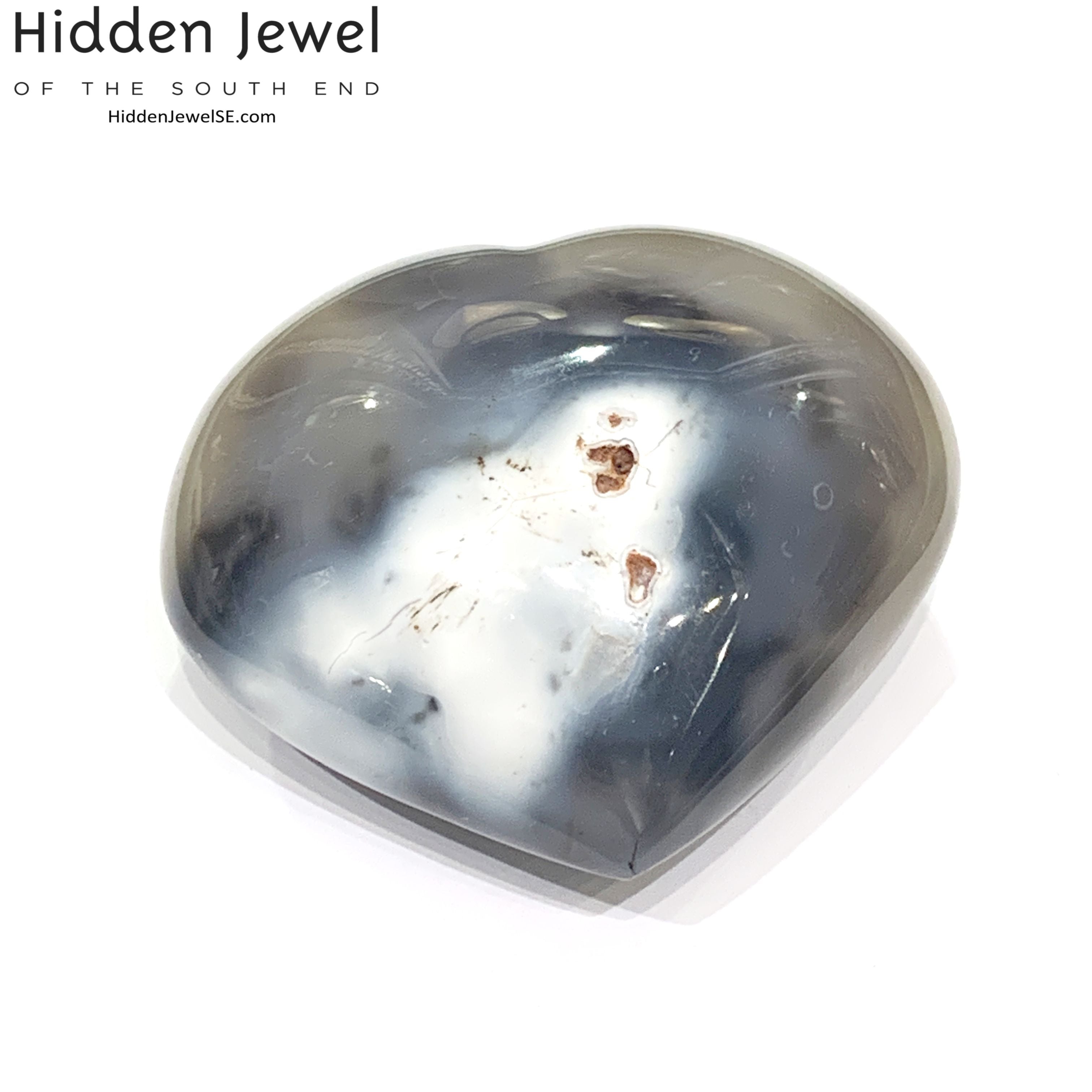 Agate Madagascar Gemstone Hearts, gemstone carvings