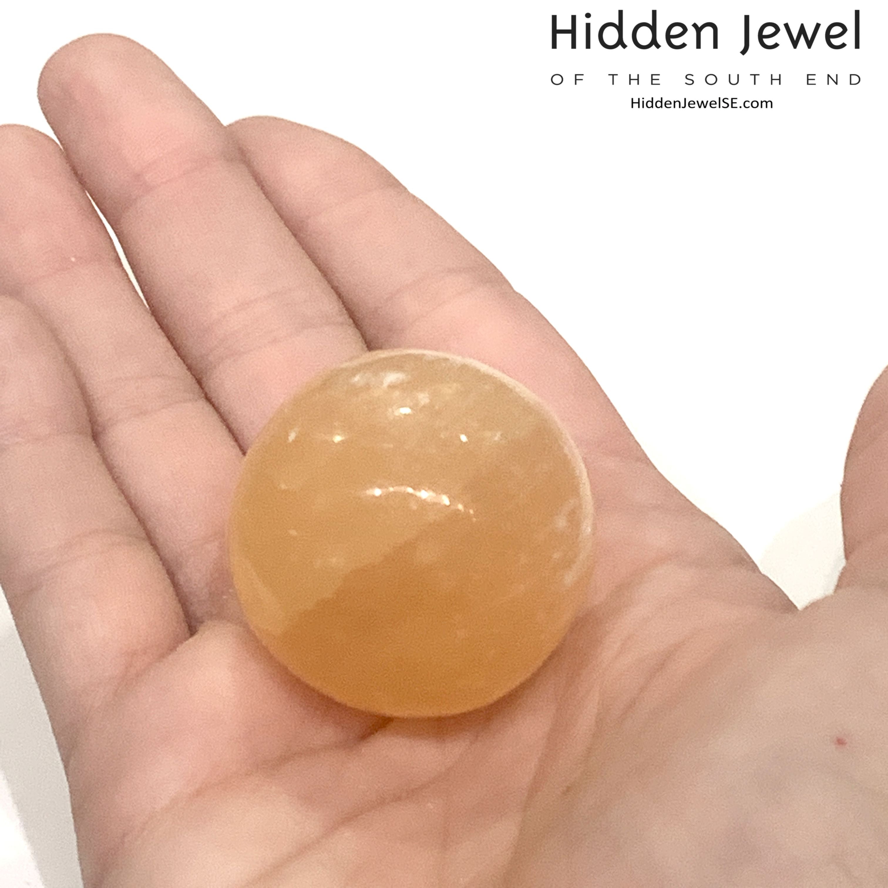 Selenite Gemstone spheres