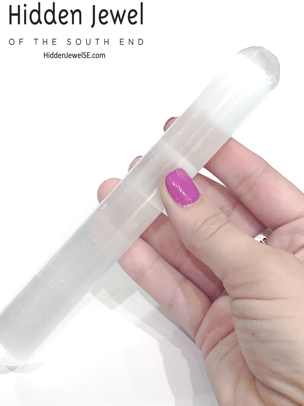 Selenite Gemstone wands