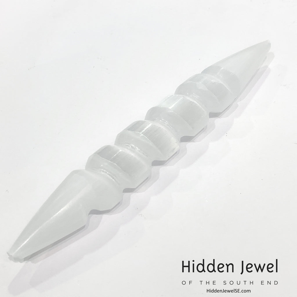 Selenite Gemstone wands