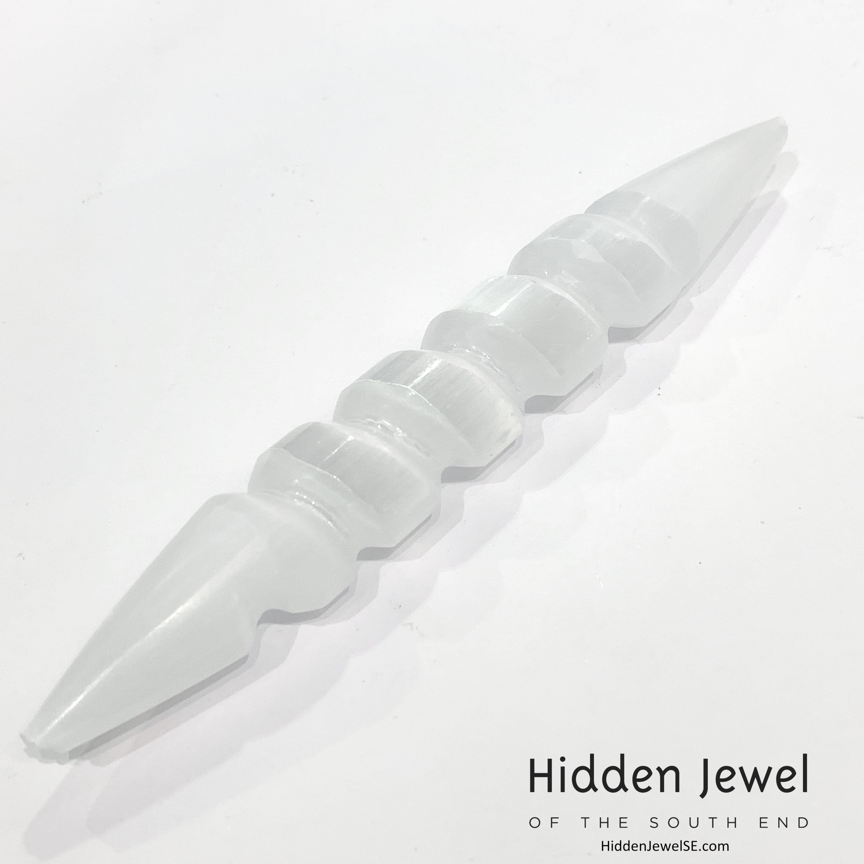 Selenite Gemstone wands