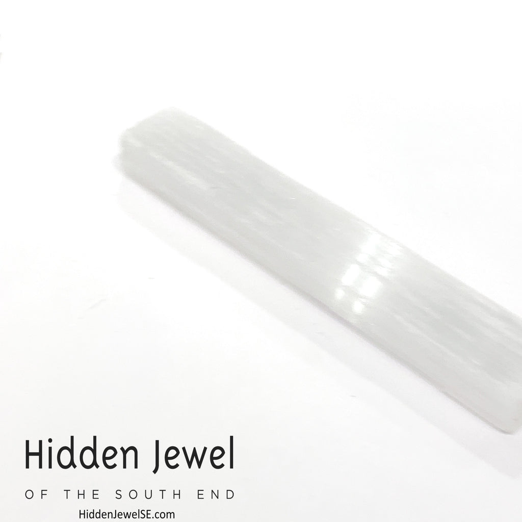 Selenite Raw Gemstone wand / log