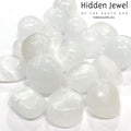 Selenite tumbled gemstone