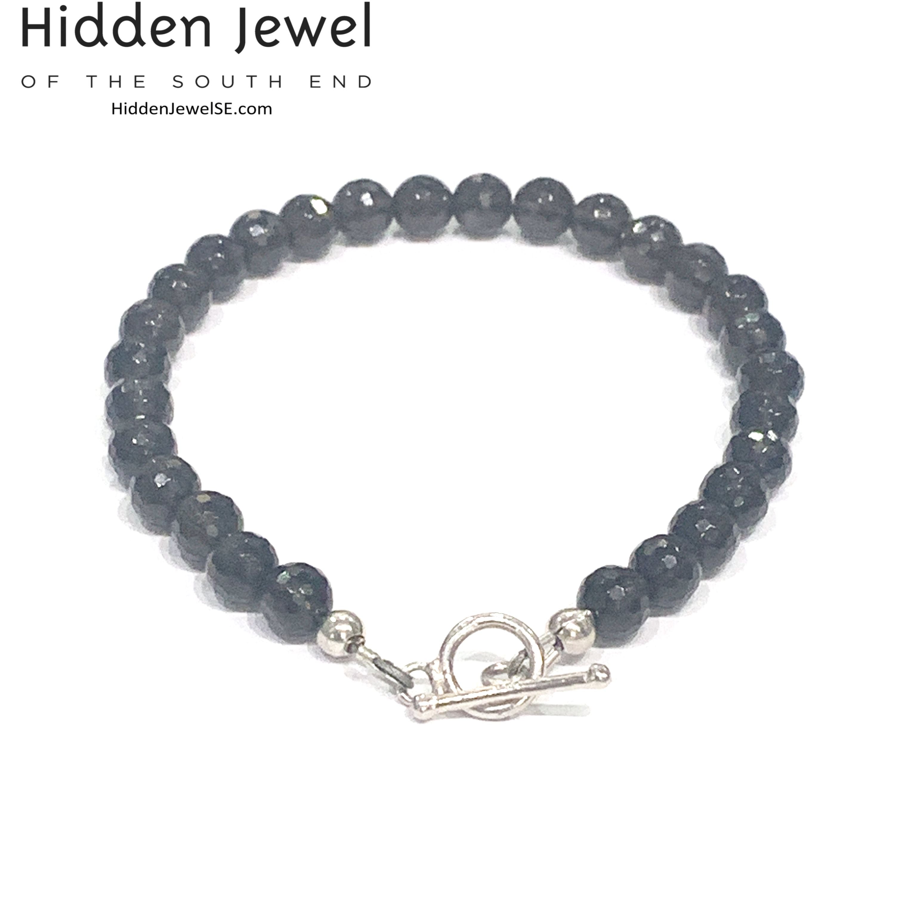 Smokey Quartz Gemstone Beaded Bracelet Collection