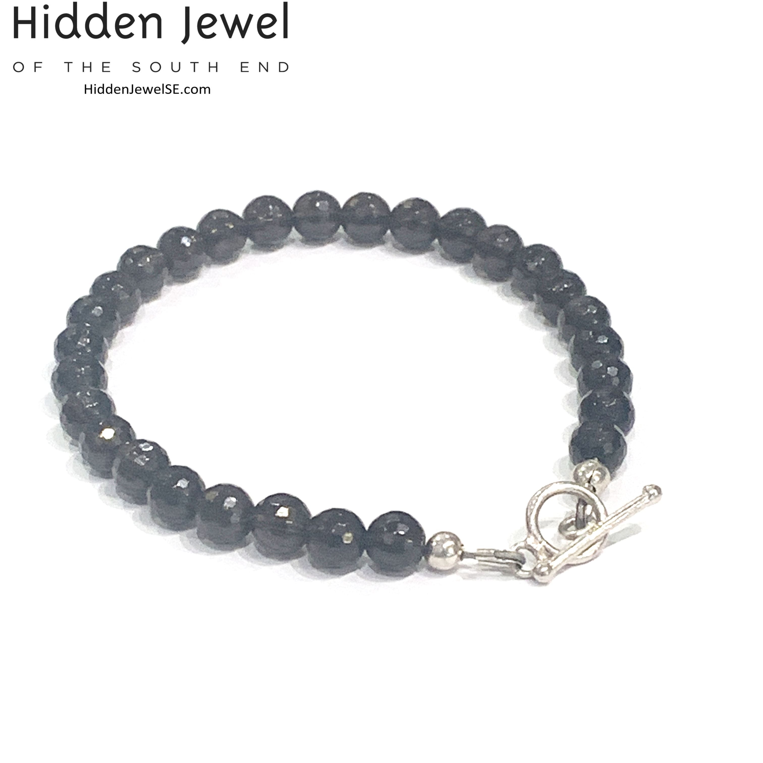 Smokey Quartz Gemstone Beaded Bracelet Collection