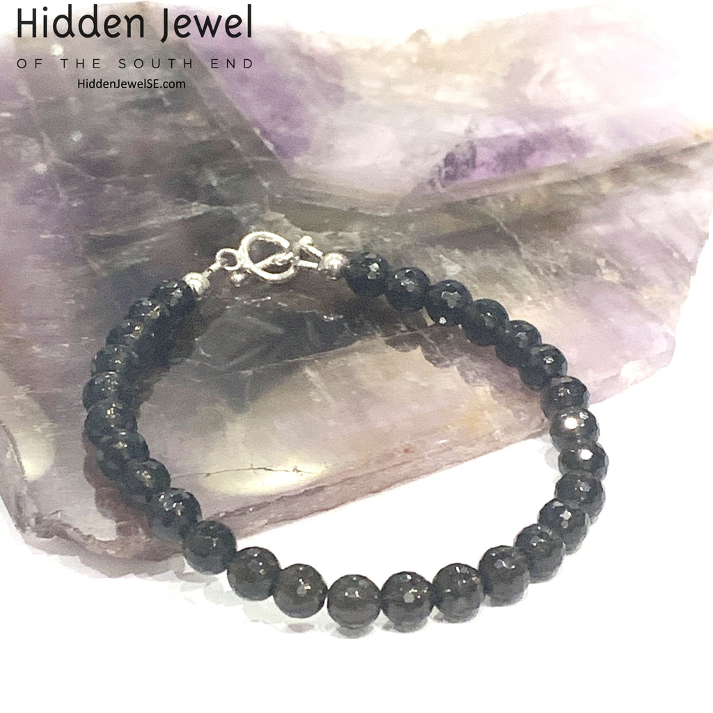 Smokey Quartz Gemstone Beaded Bracelet Collection