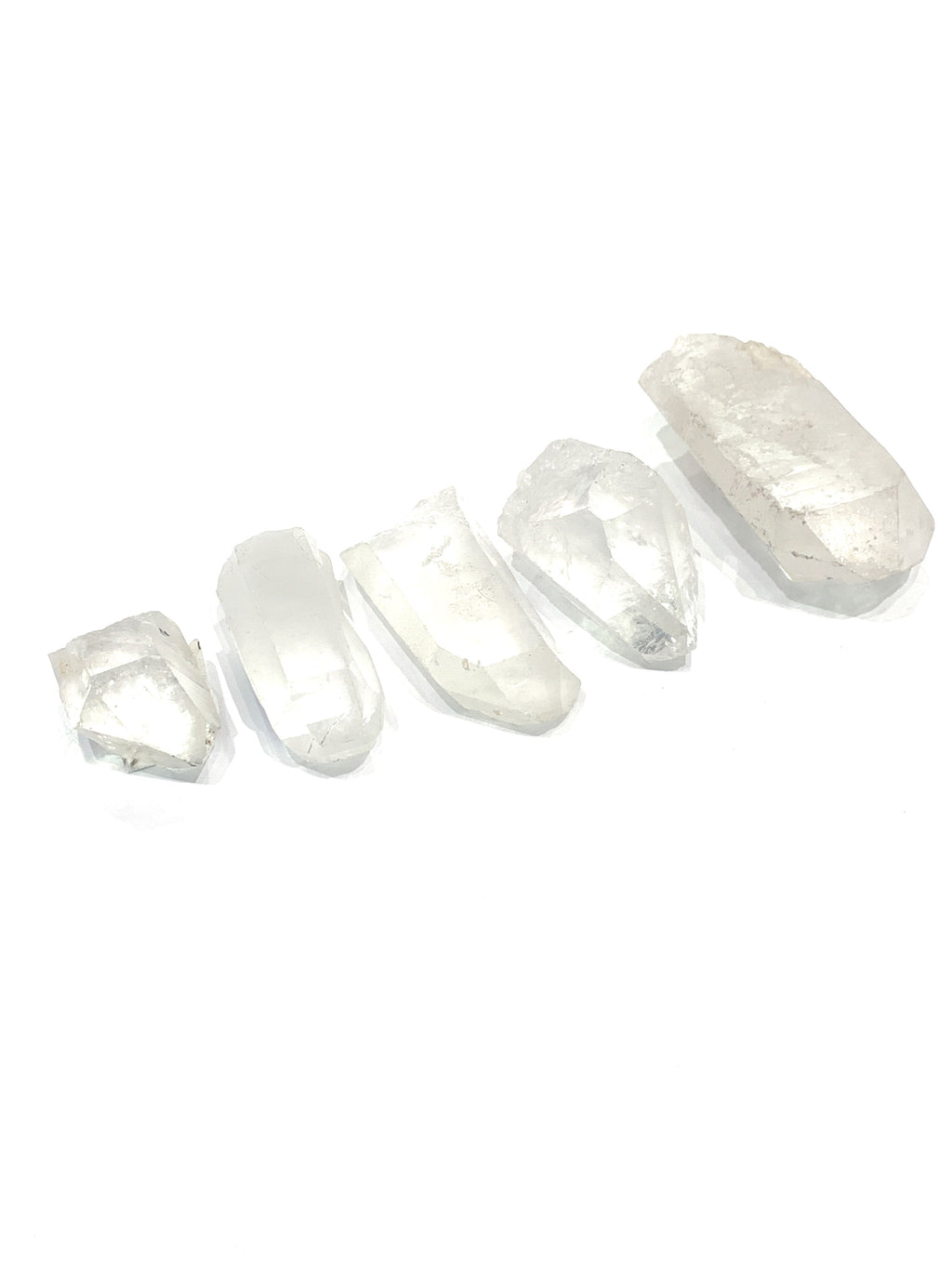 Quartz point cluster Raw healing stones