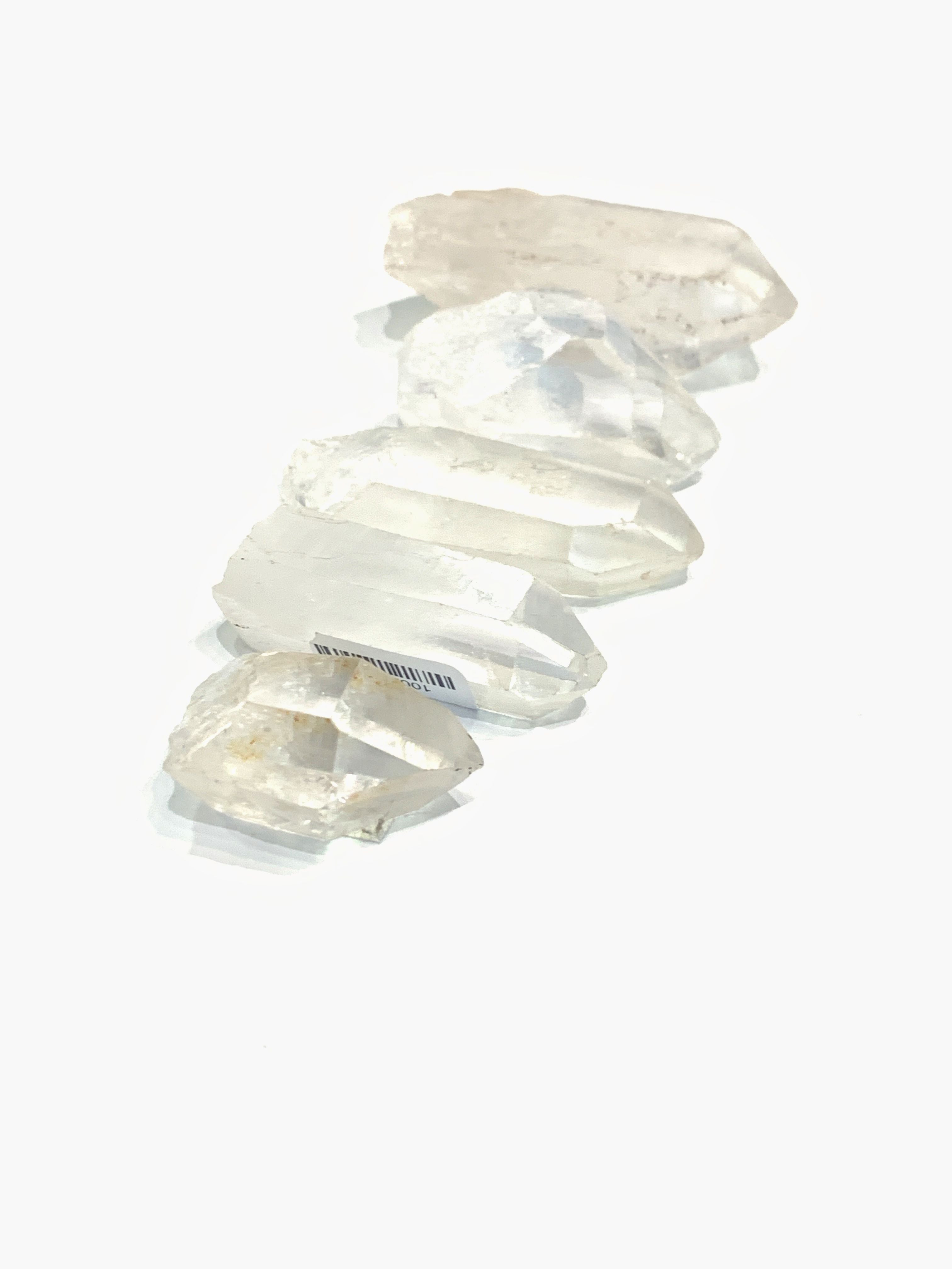 Quartz point cluster Raw healing stones
