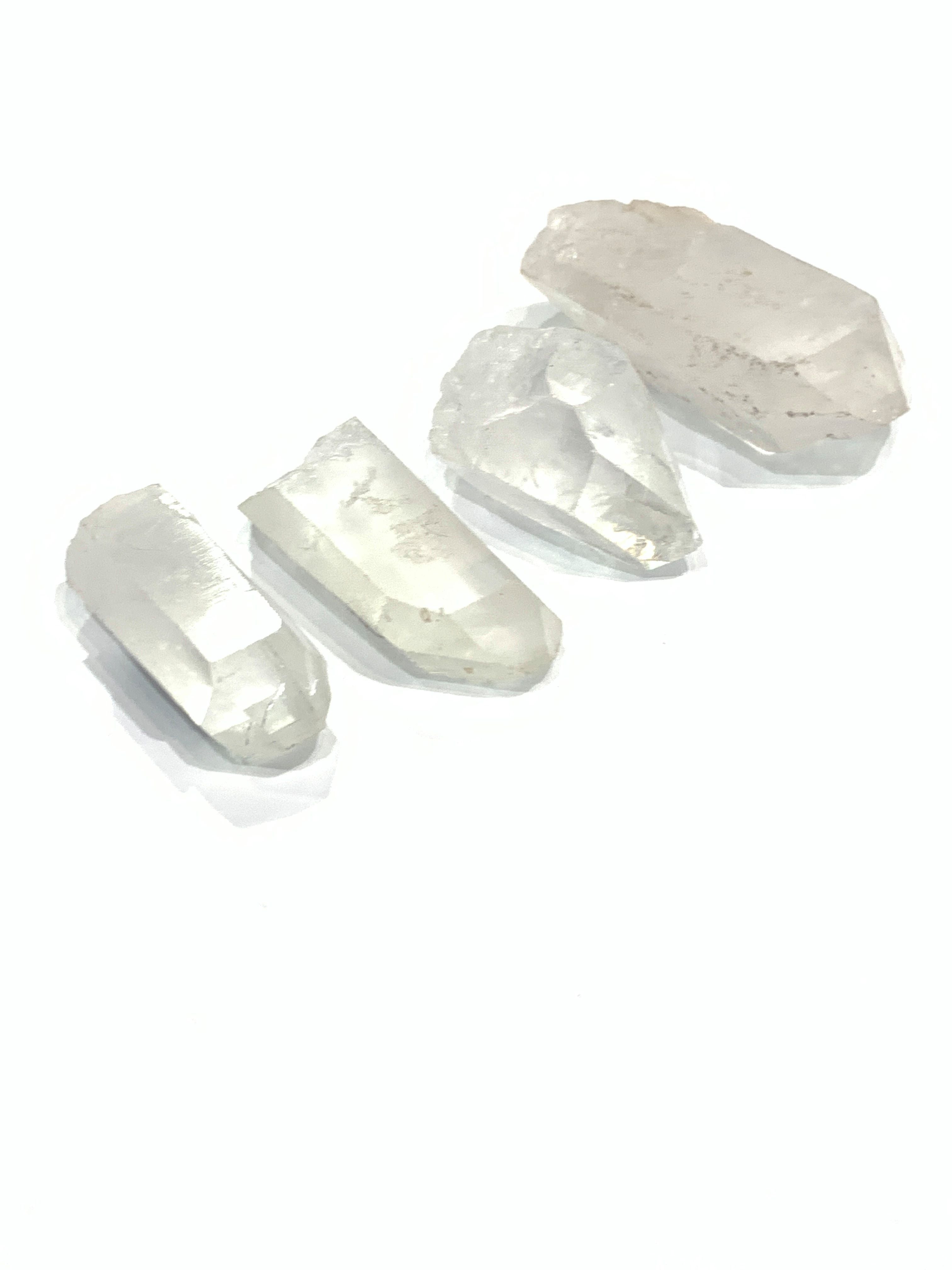 Quartz point cluster Raw healing stones