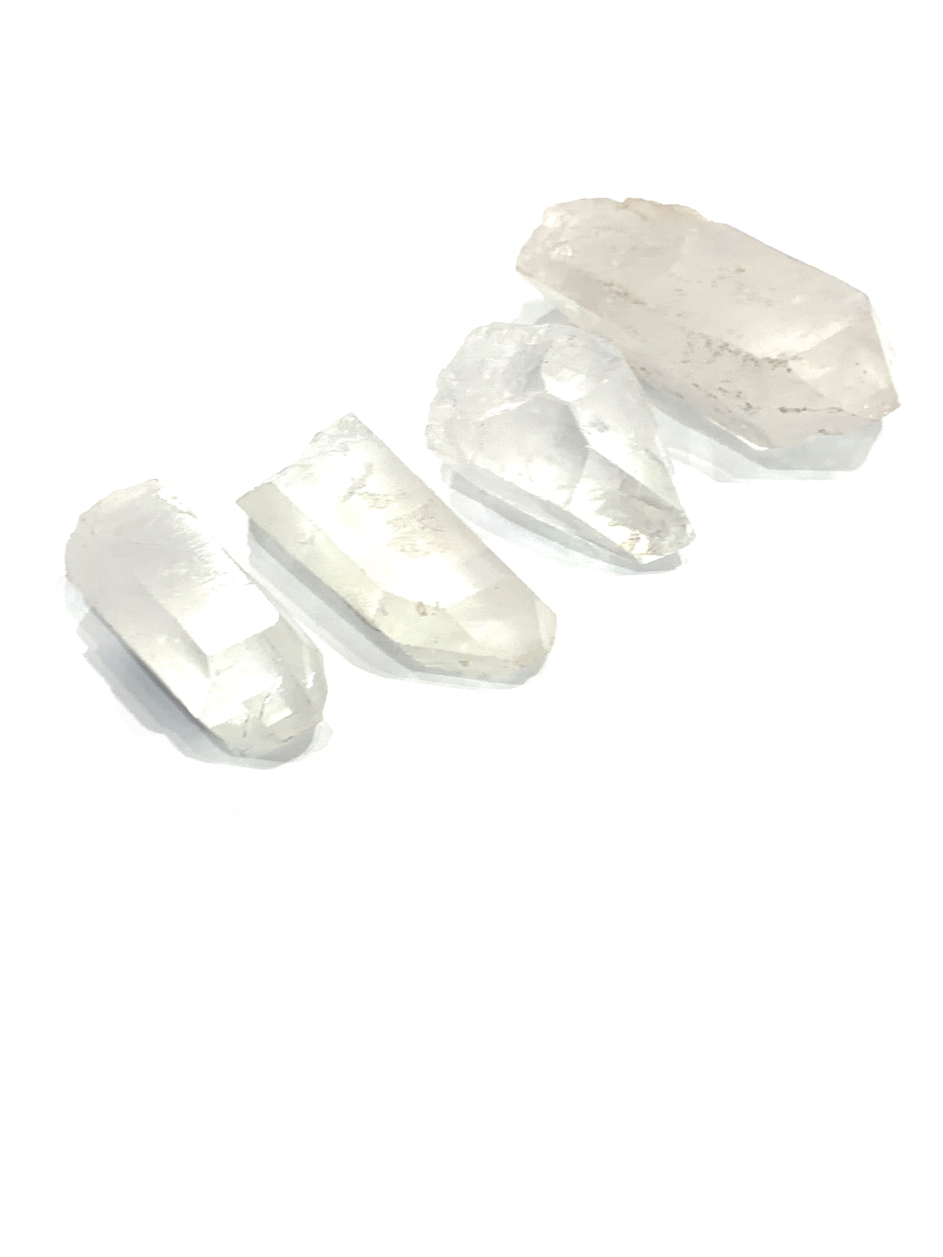 Quartz point cluster Raw healing stones