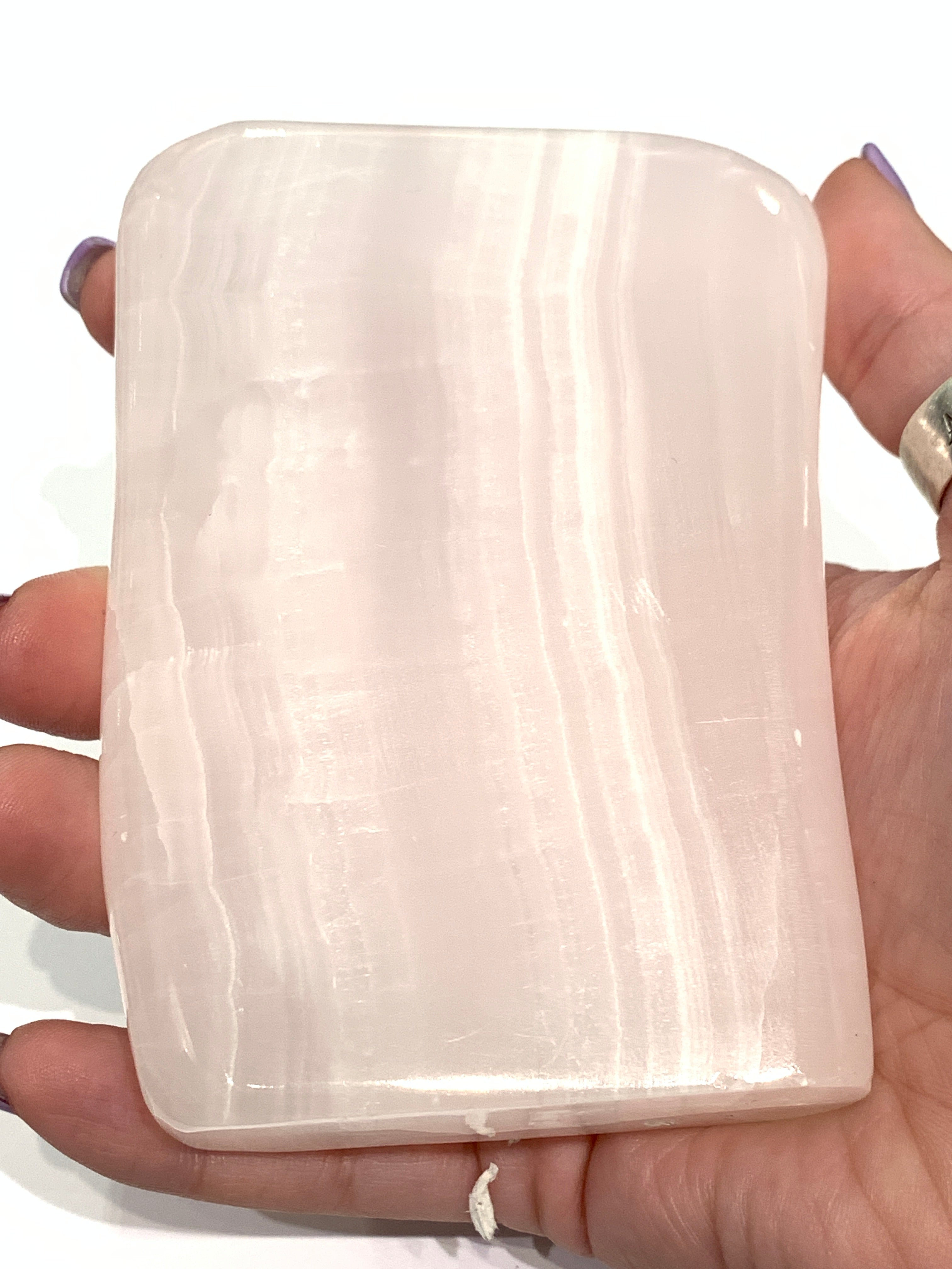 Calcite Pink (Mangano) Free Form Gemstone