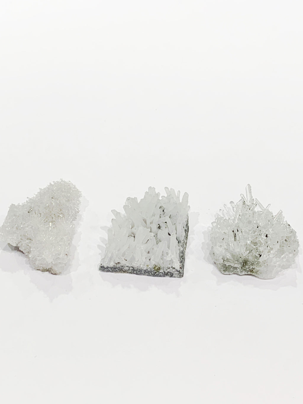 Quartz point cluster Raw gemstones