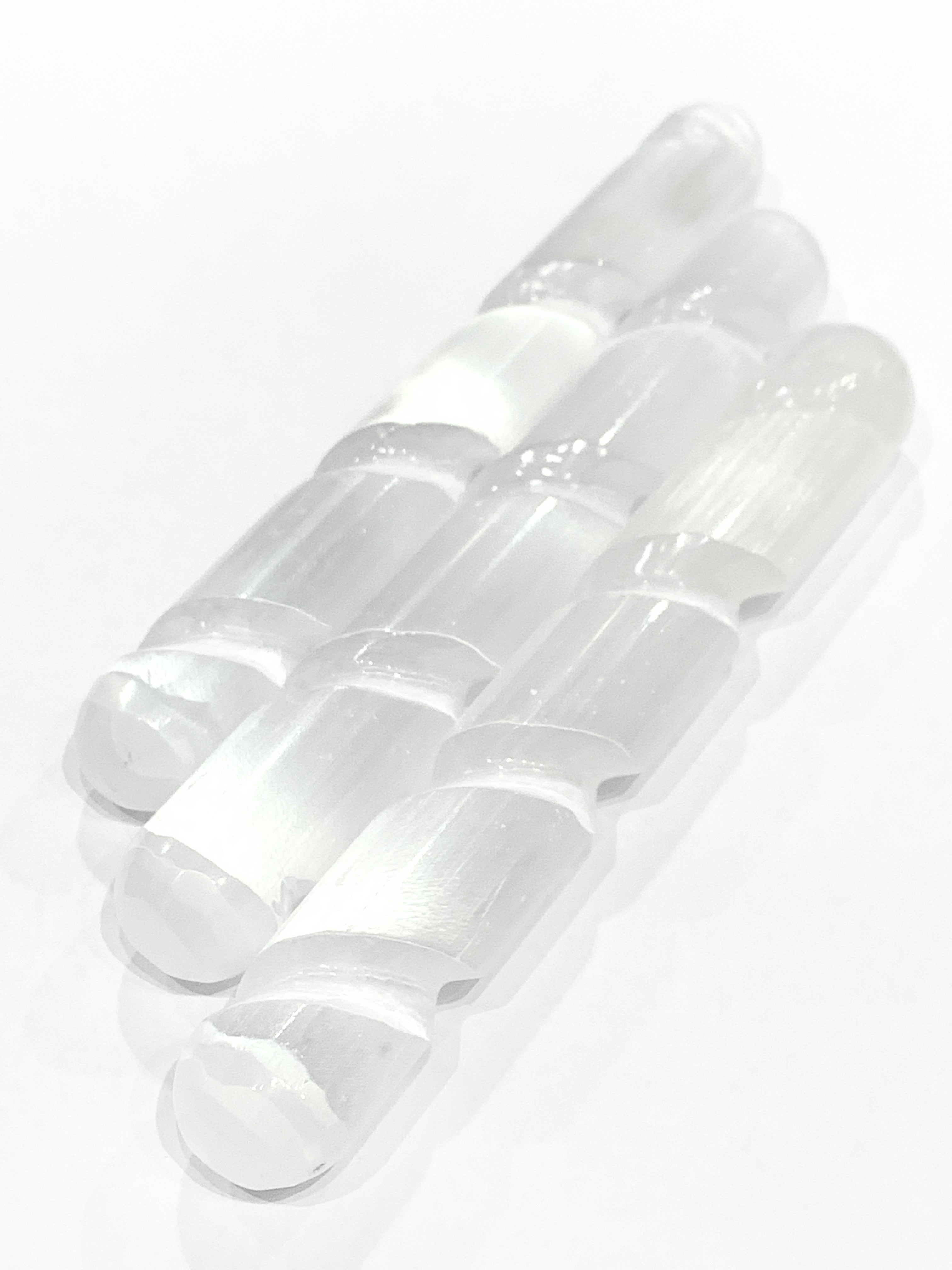 Selenite Gemstone wands