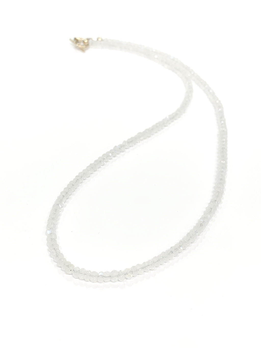 Rainbow Moonstone gemstone necklace, gemstone necklace, Dainty, beaded necklace, bridal jewelry, rainbow moonstone