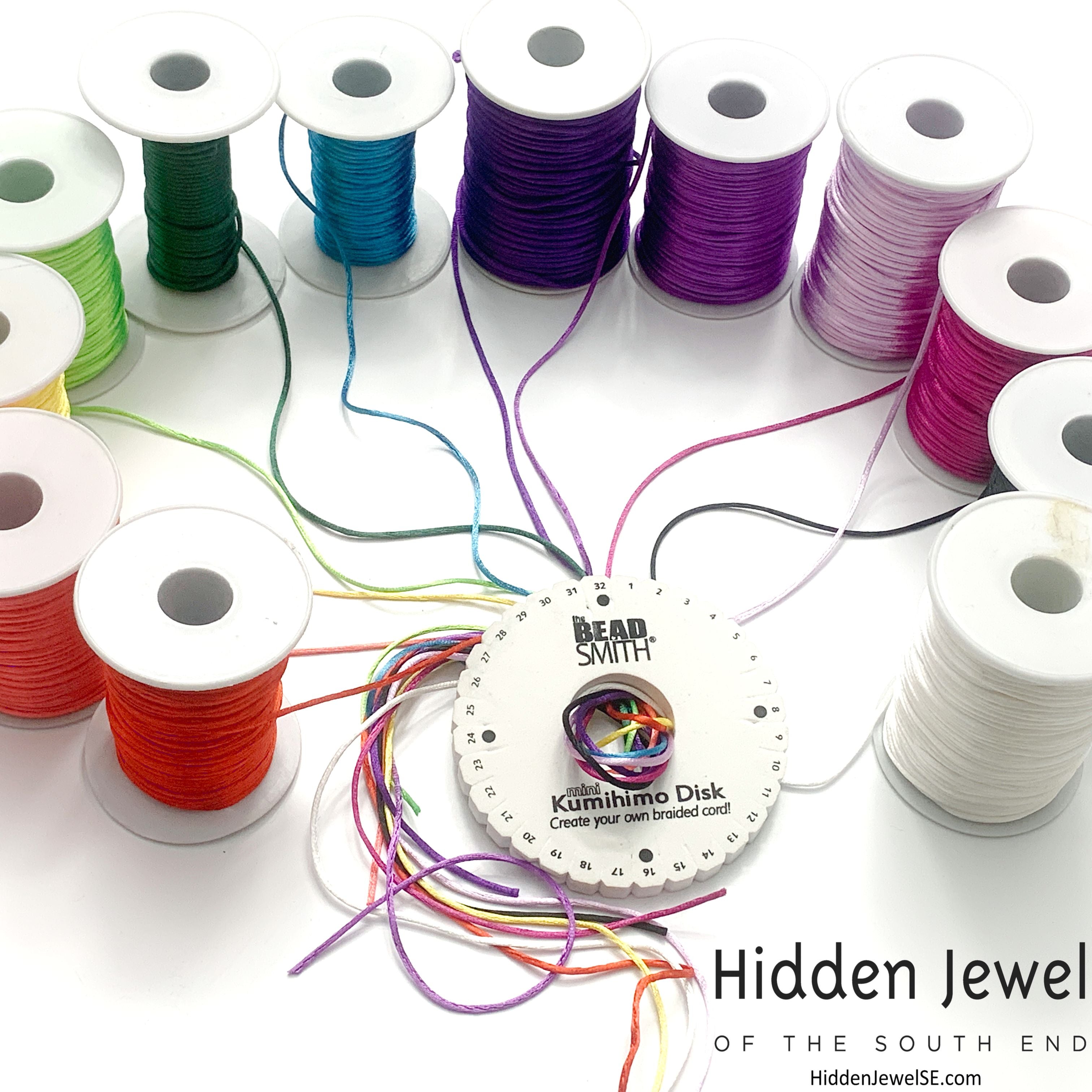 Kumihimo kits, Japanese Braided Bracelets