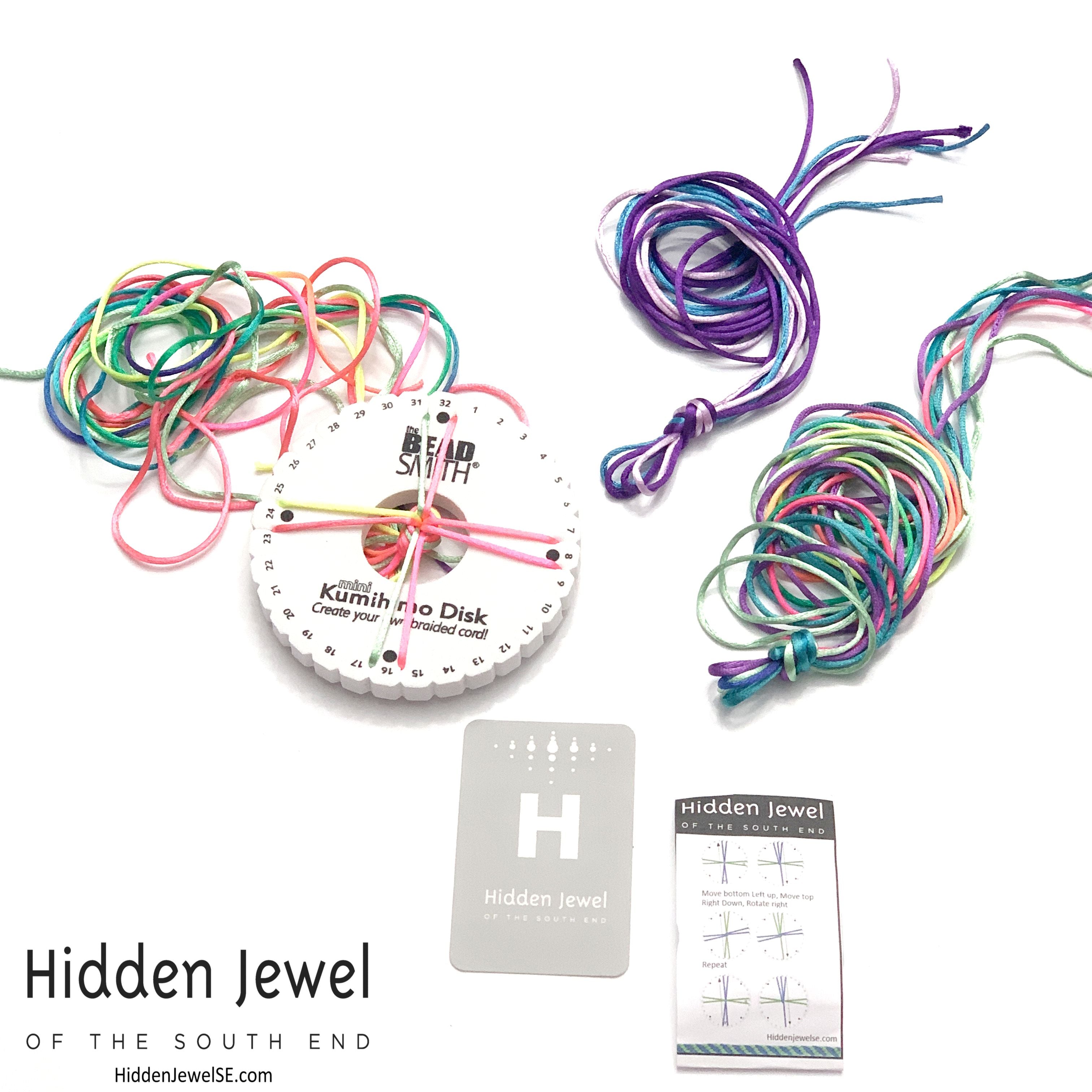 Kumihimo kits, Japanese Braided Bracelets