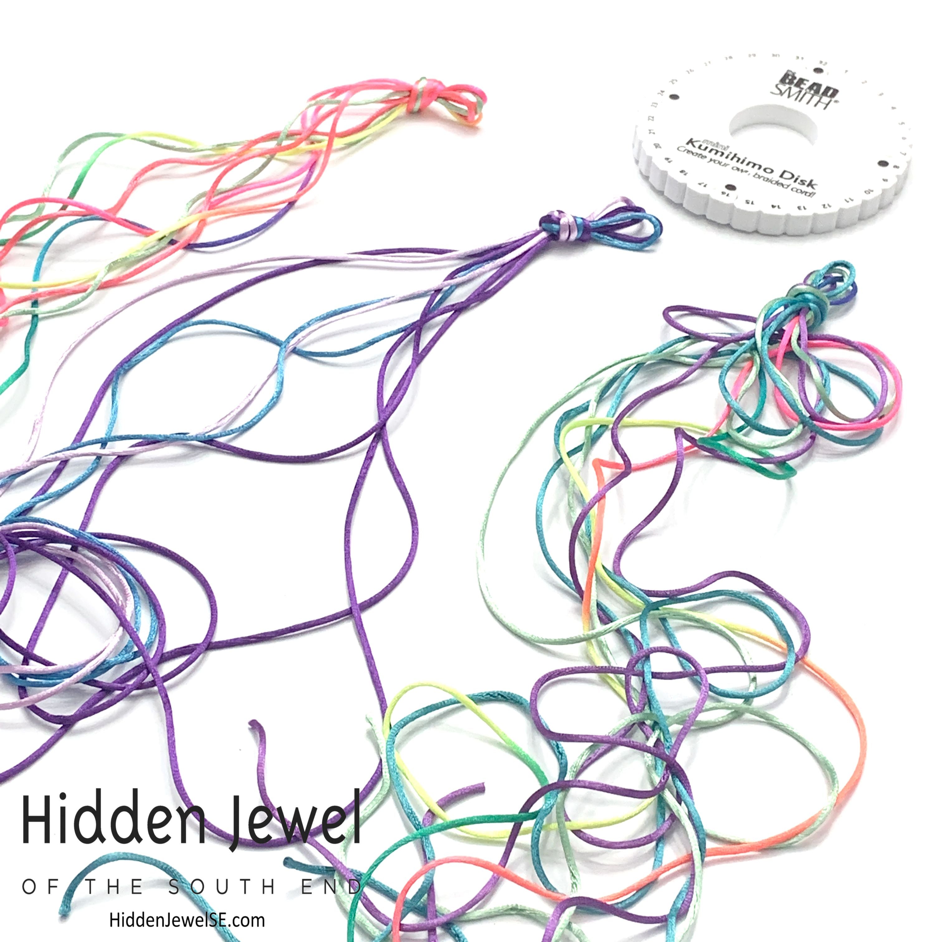 Kumihimo kits, Japanese Braided Bracelets