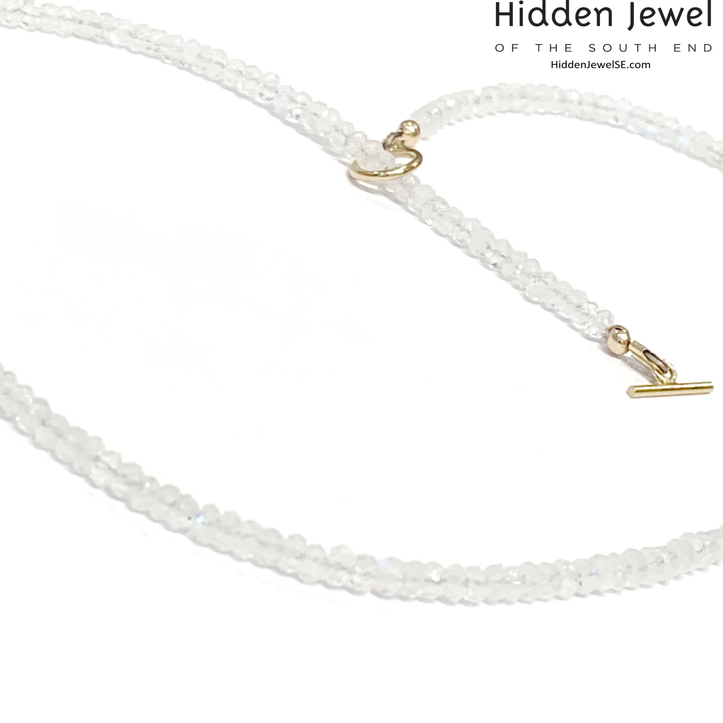 Rainbow Moonstone gemstone necklace, gemstone necklace, Dainty, beaded necklace, bridal jewelry, rainbow moonstone