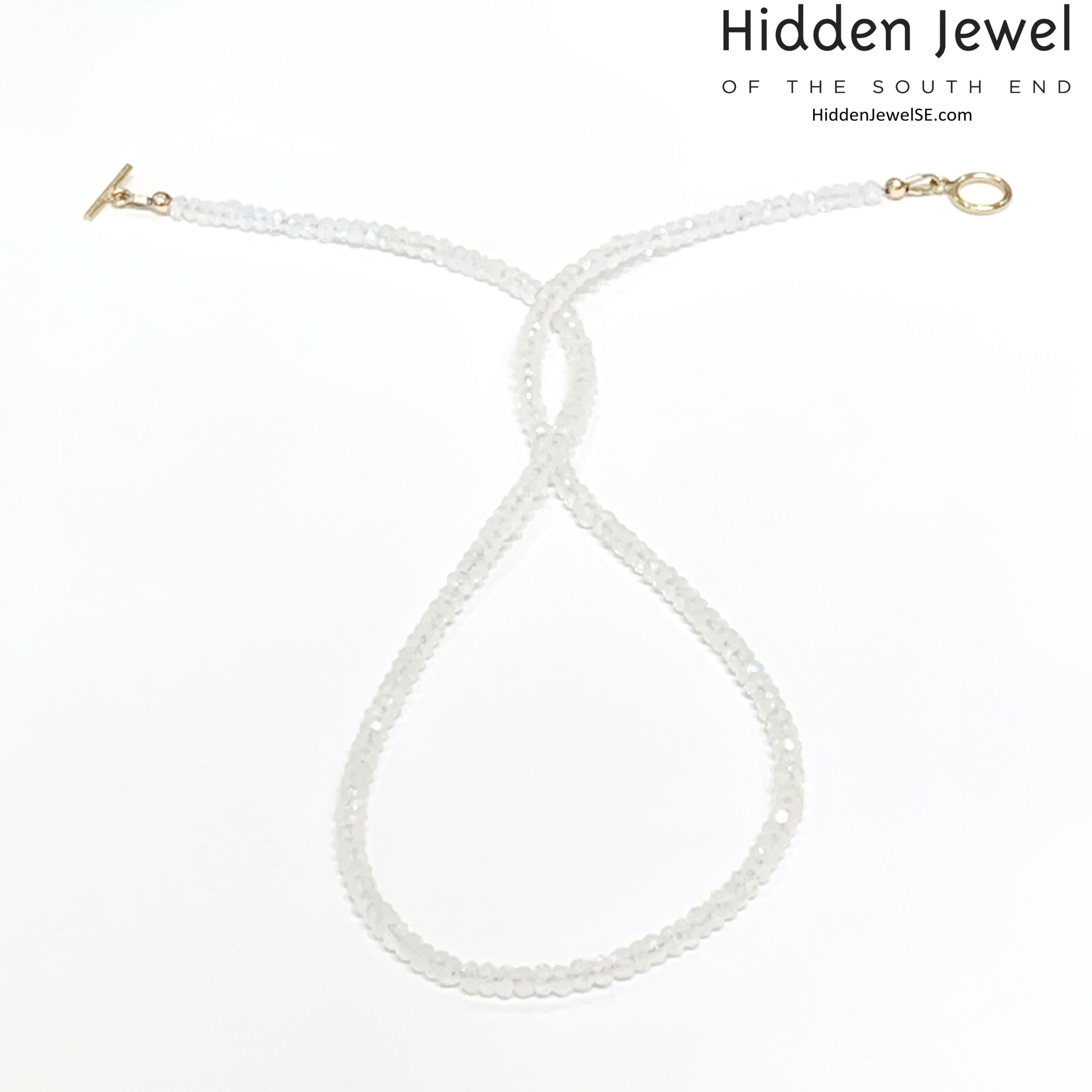 Rainbow Moonstone gemstone necklace, gemstone necklace, Dainty, beaded necklace, bridal jewelry, rainbow moonstone