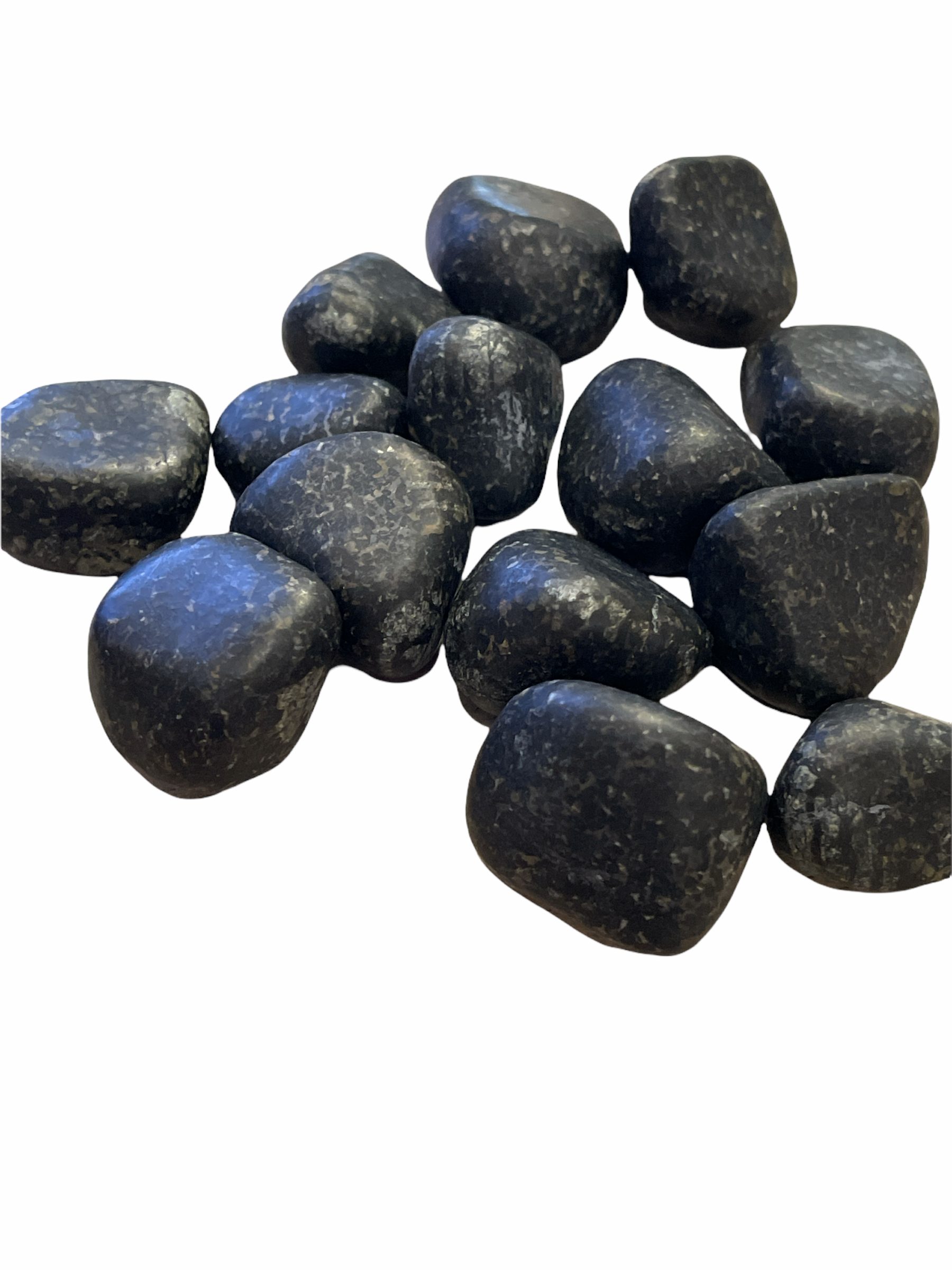 Nuummite tumbled gemstonero