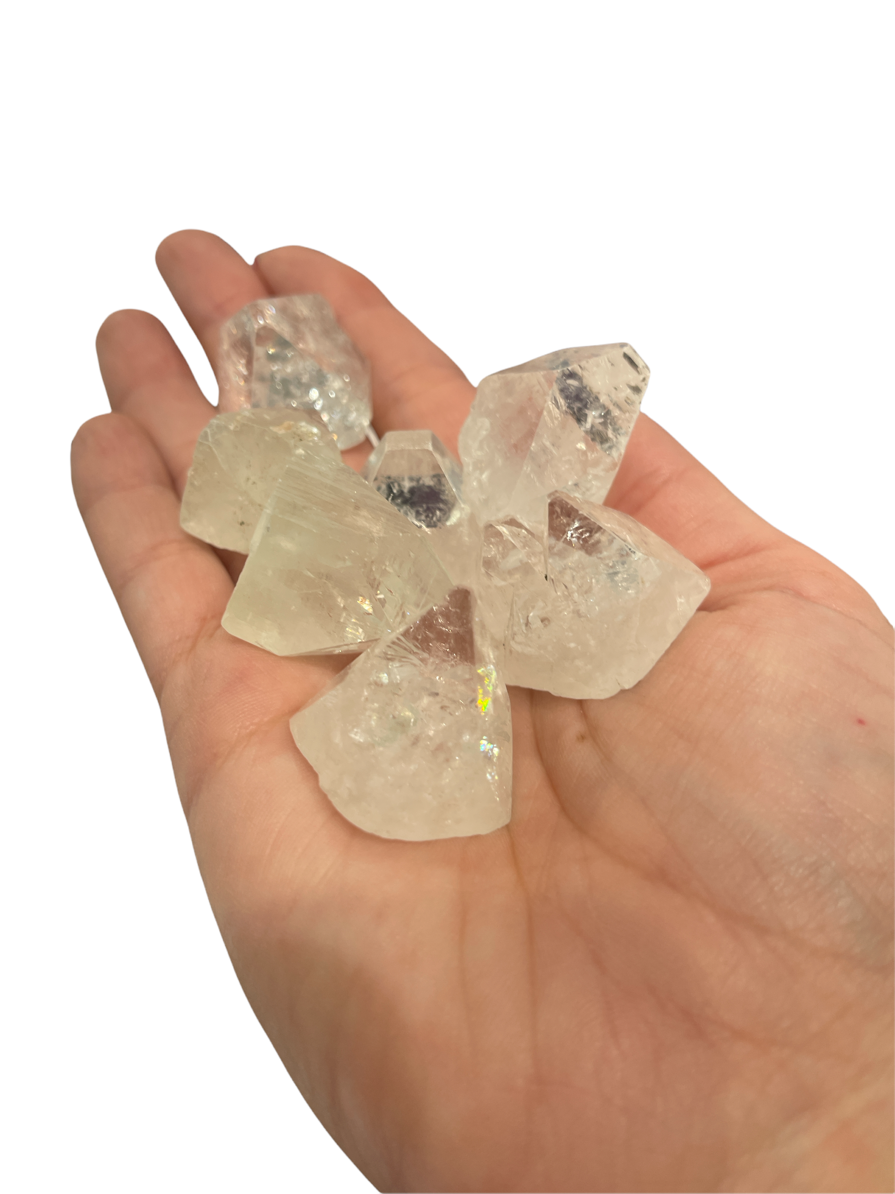 Apophyllite raw points gemstones