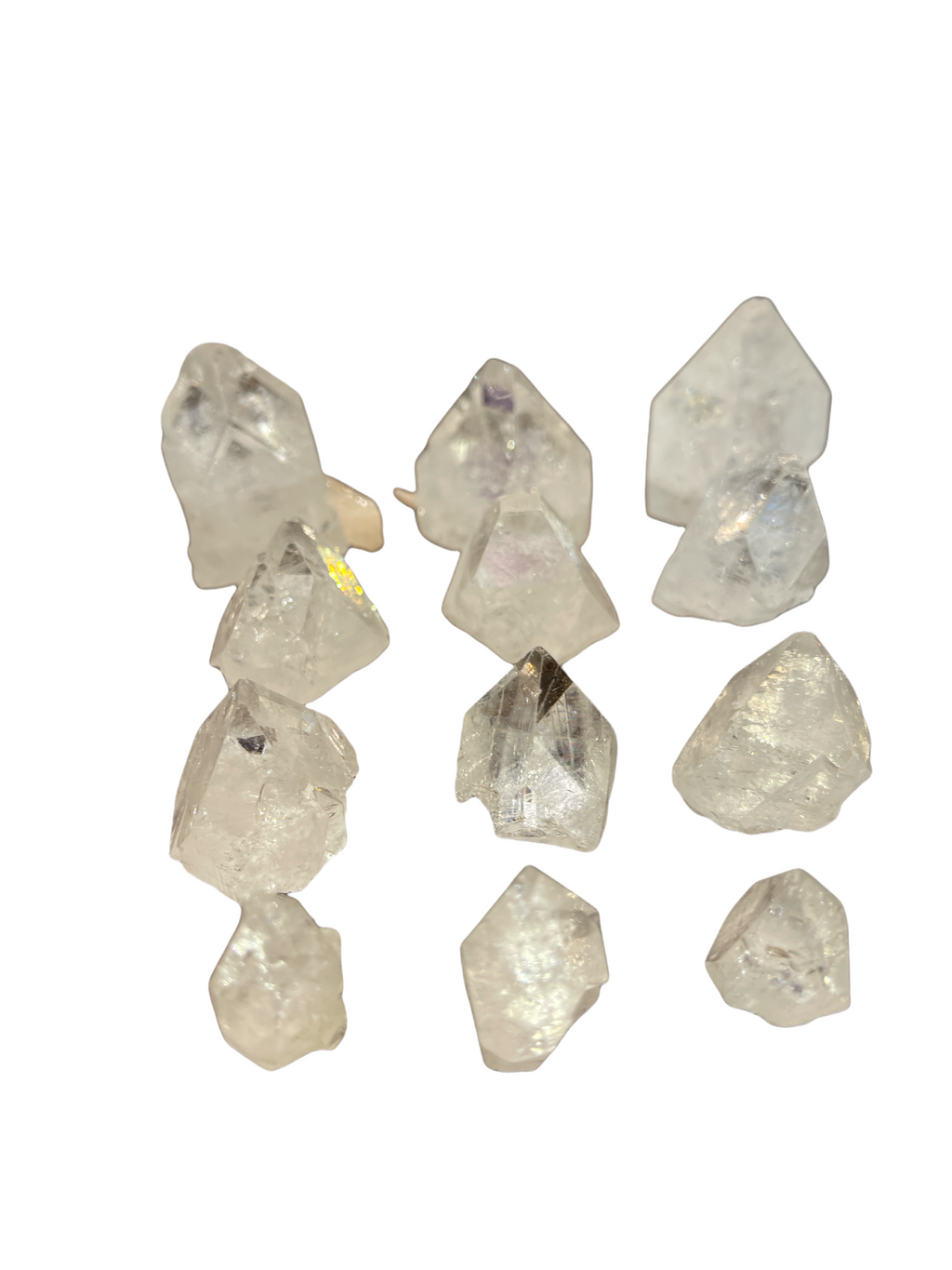 Apophyllite raw points gemstones