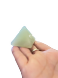 Jade, Green Gemstone Pyramid