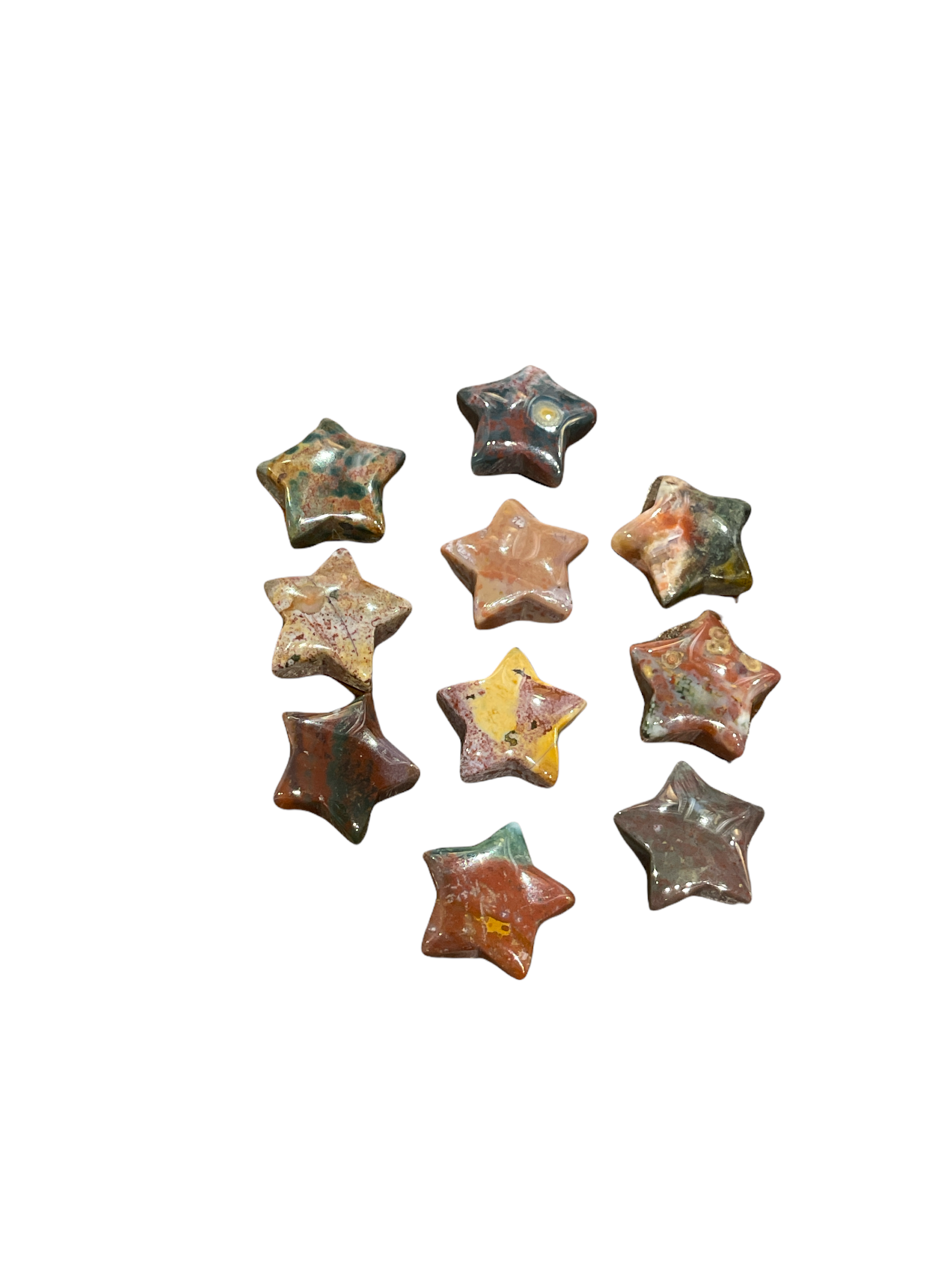 Gemstone Carved Star Shape, gemstone carved shapes