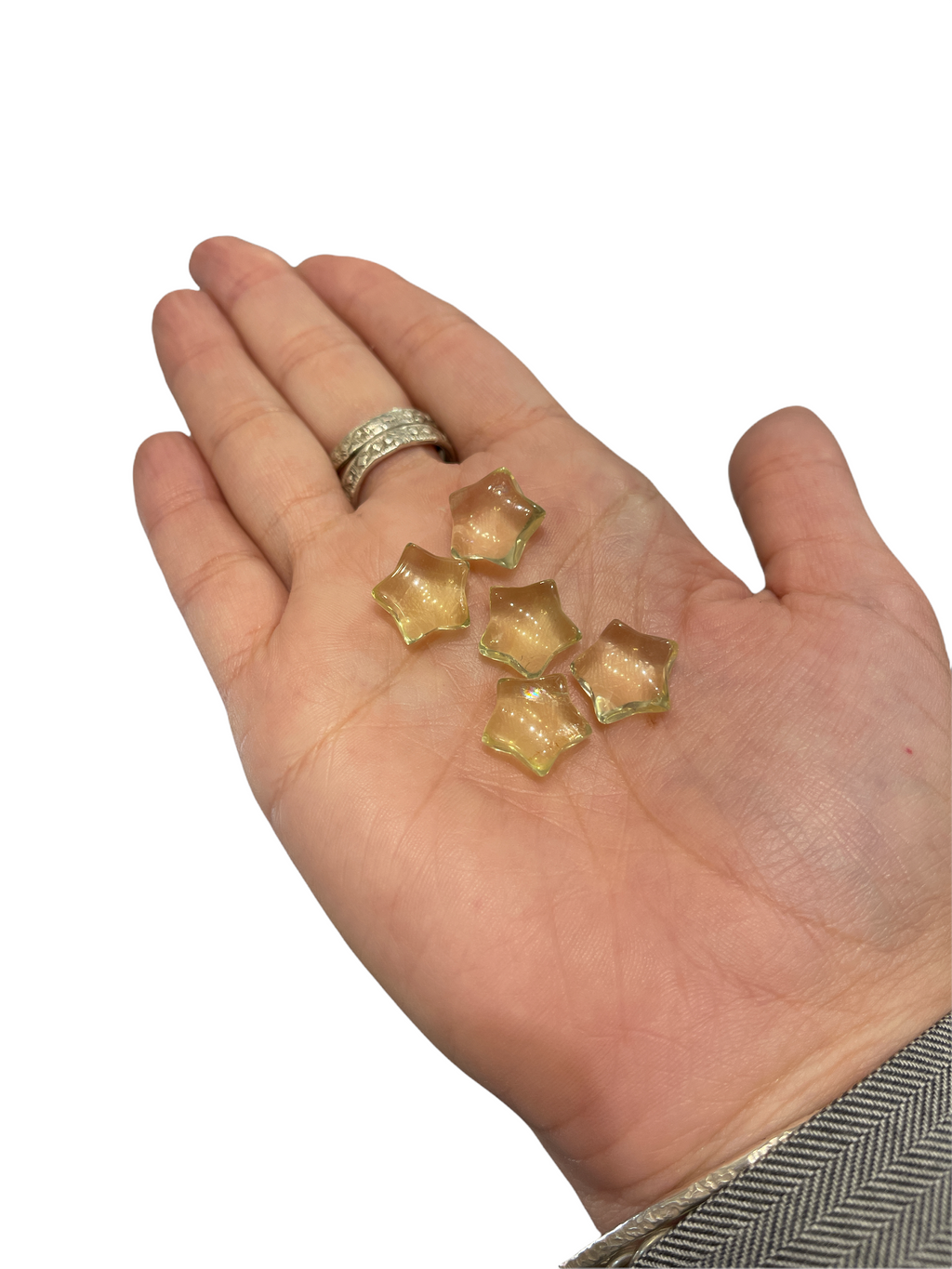 Gemstone Carved Star Shape, gemstone carved shapes
