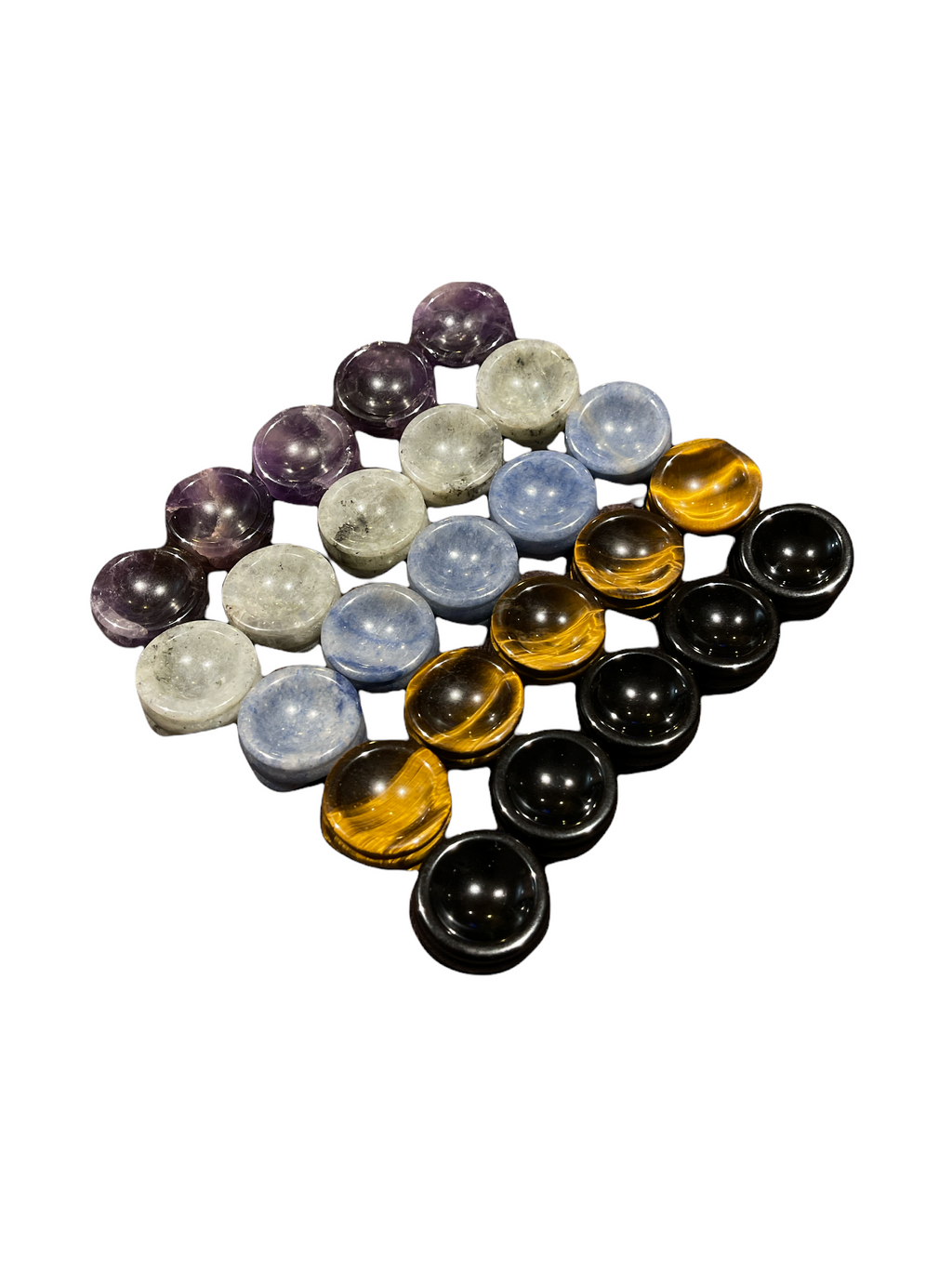 Stands for Gemstone Spheres and Eggs