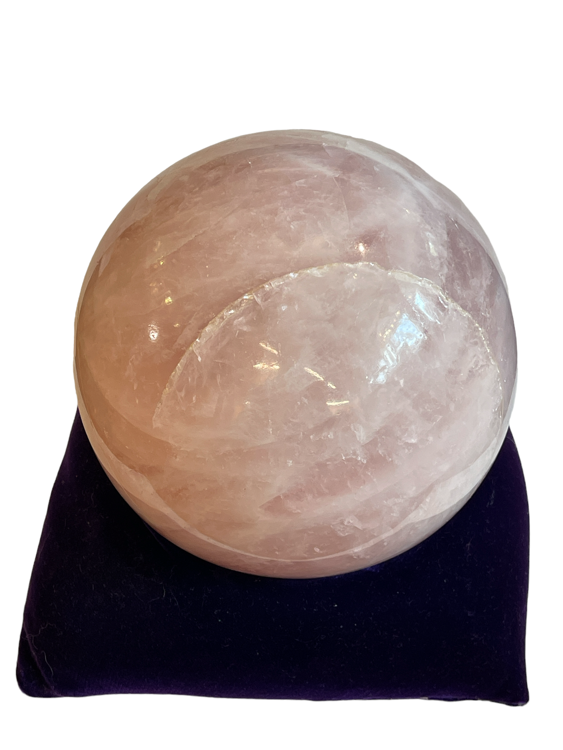 huge mamma Rose Quartz sphere