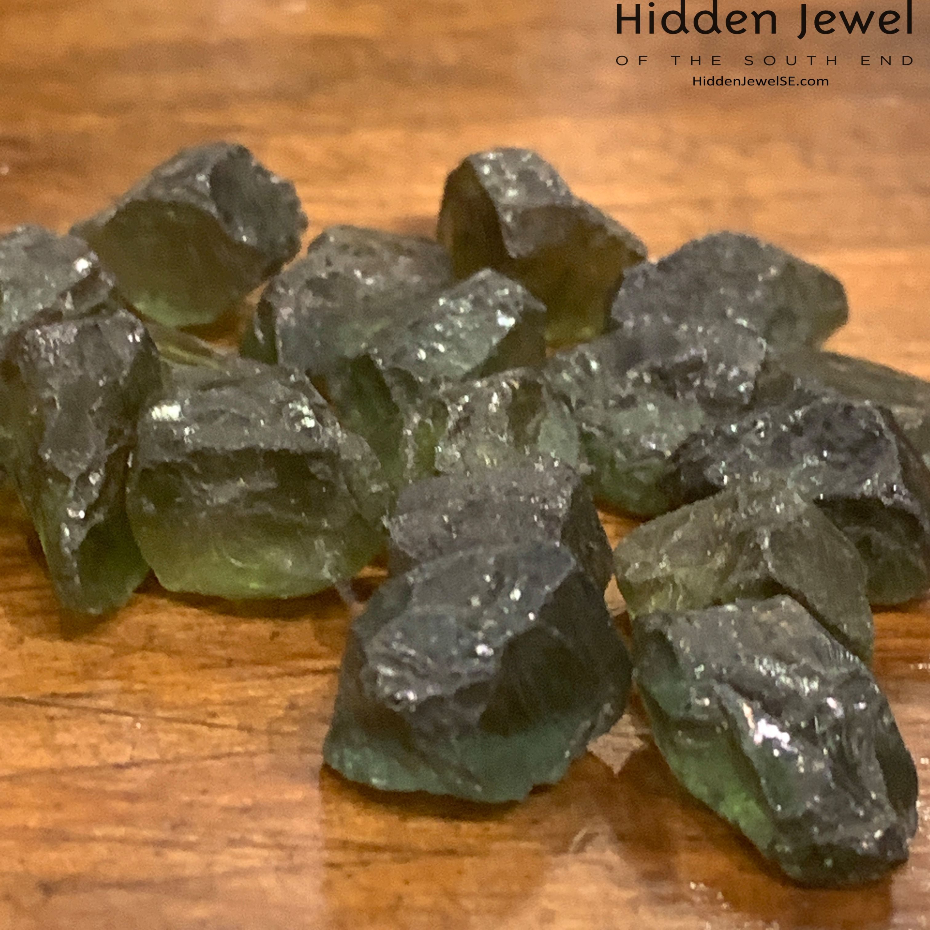 Green Apatite Raw Gemstone