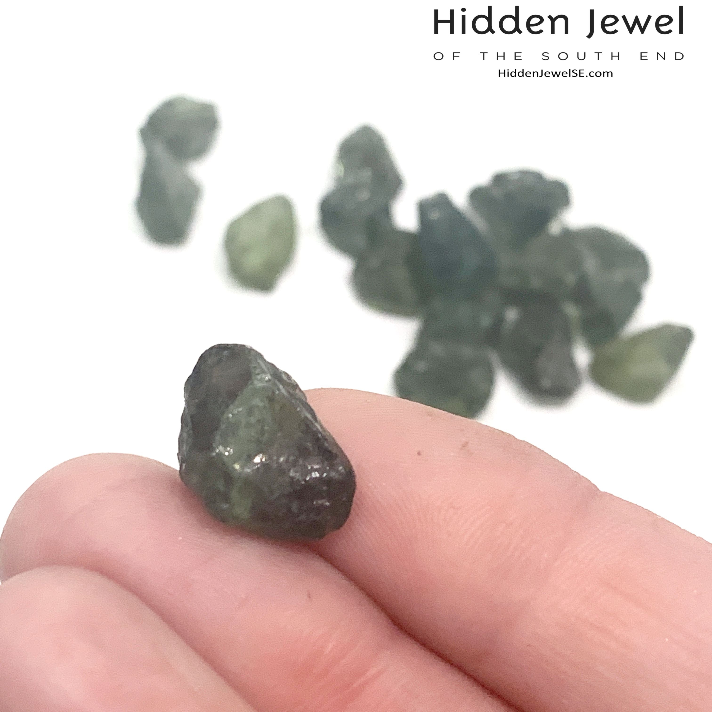Green Apatite Raw Gemstone