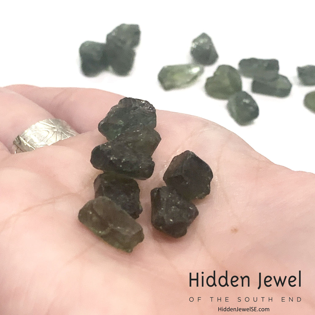 Green Apatite Raw Gemstone