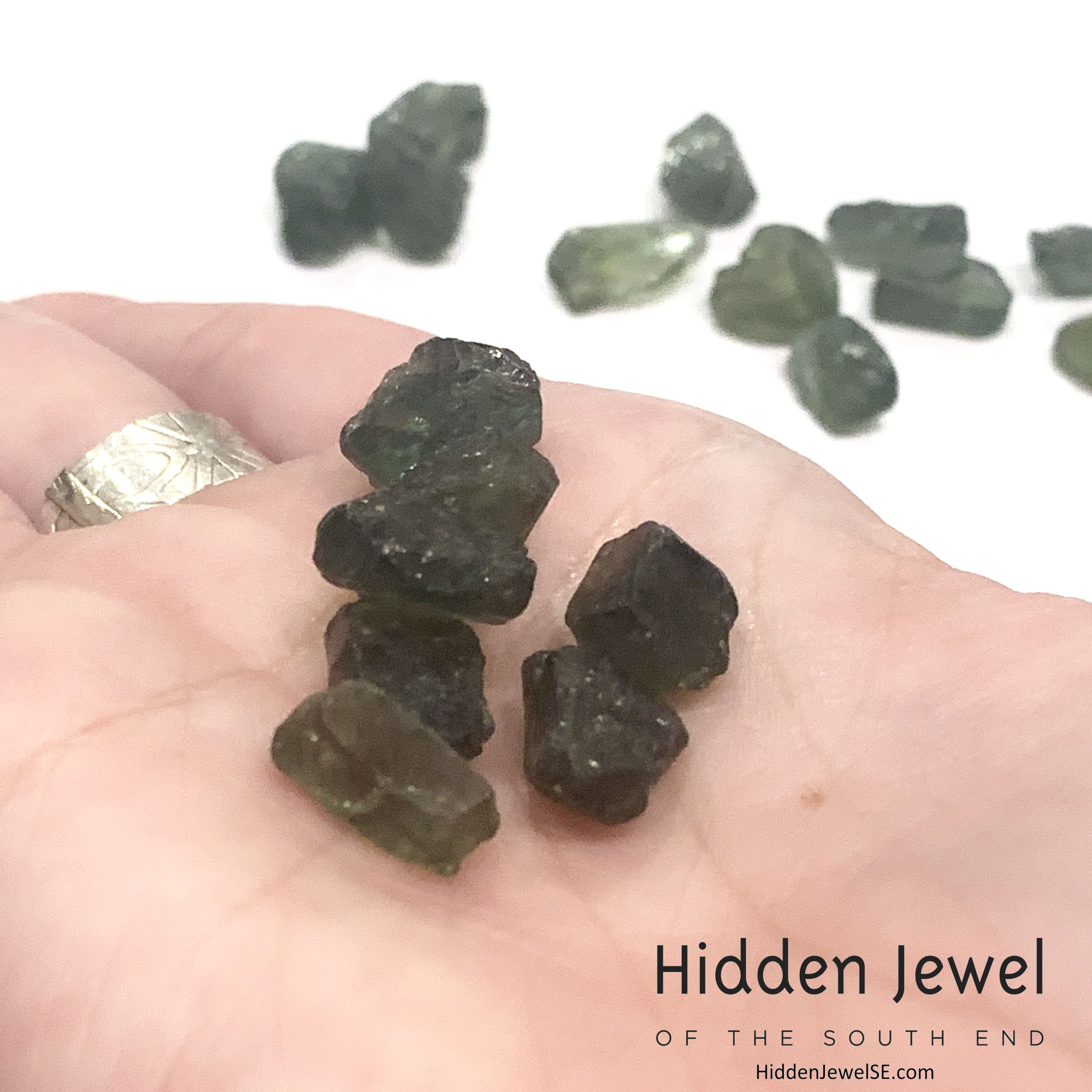 Green Apatite Raw Gemstone
