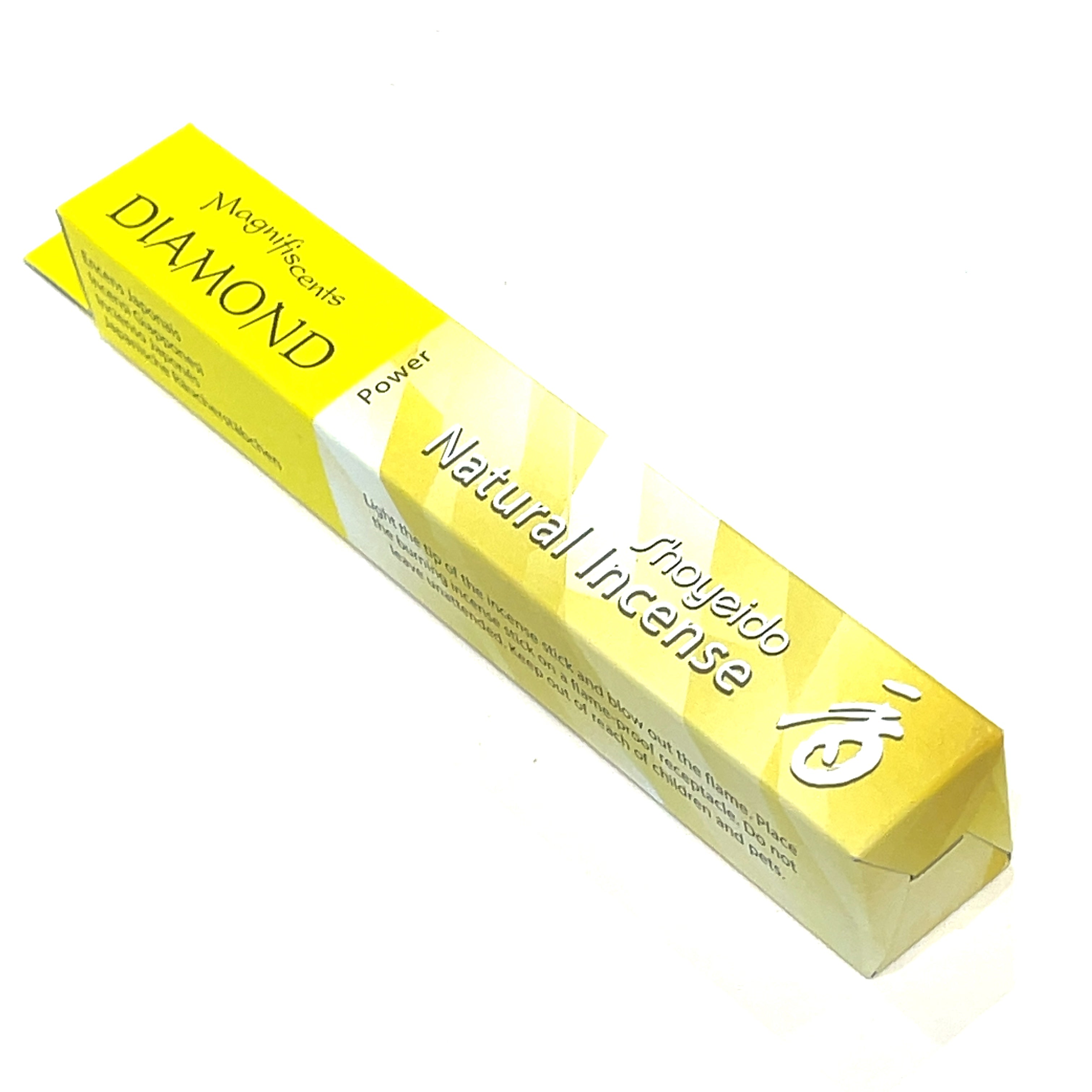 Shoyeido Natural Jewel Incense Diamond on a white background 