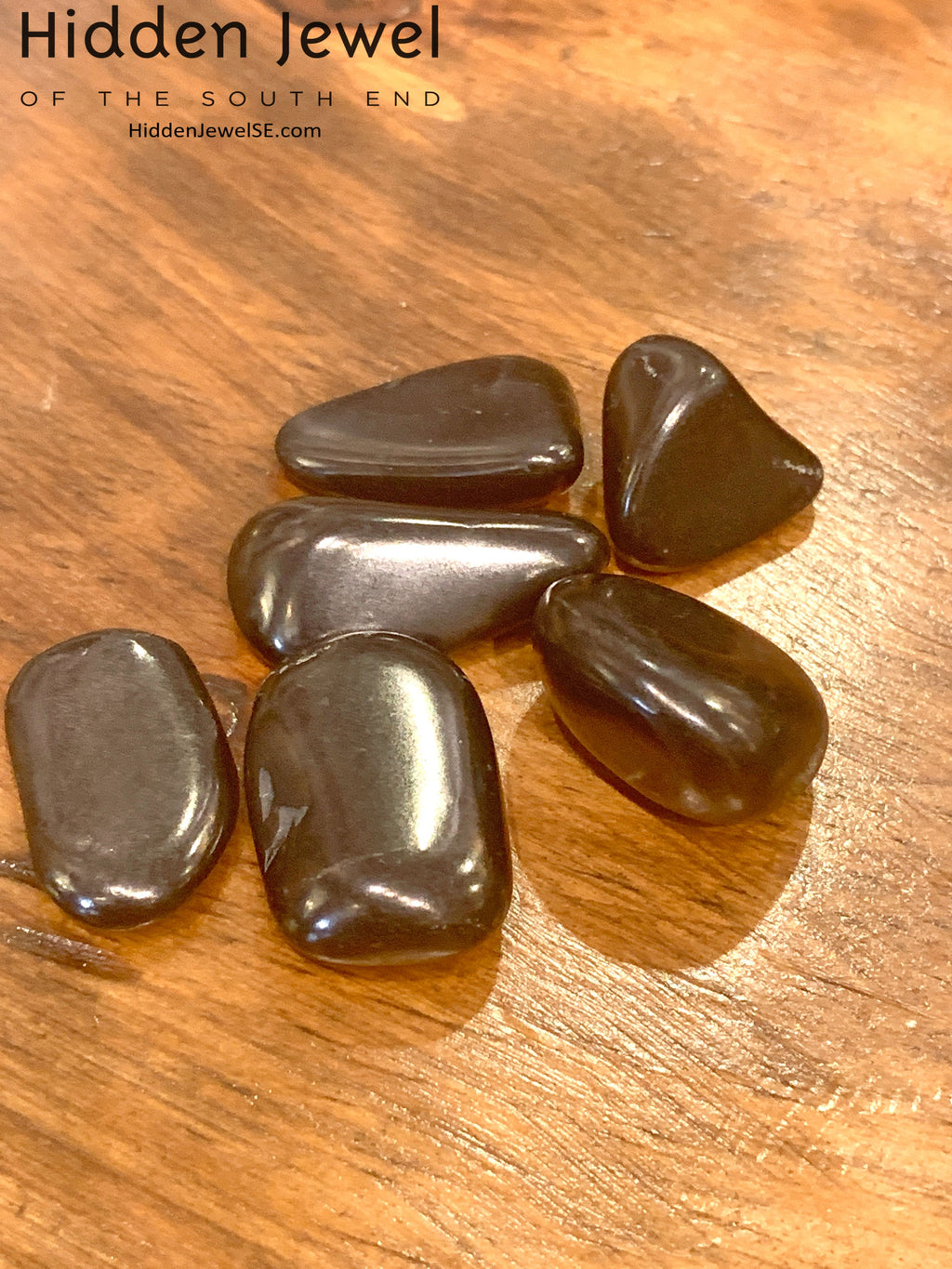 Shungite Tumbled Gemstones